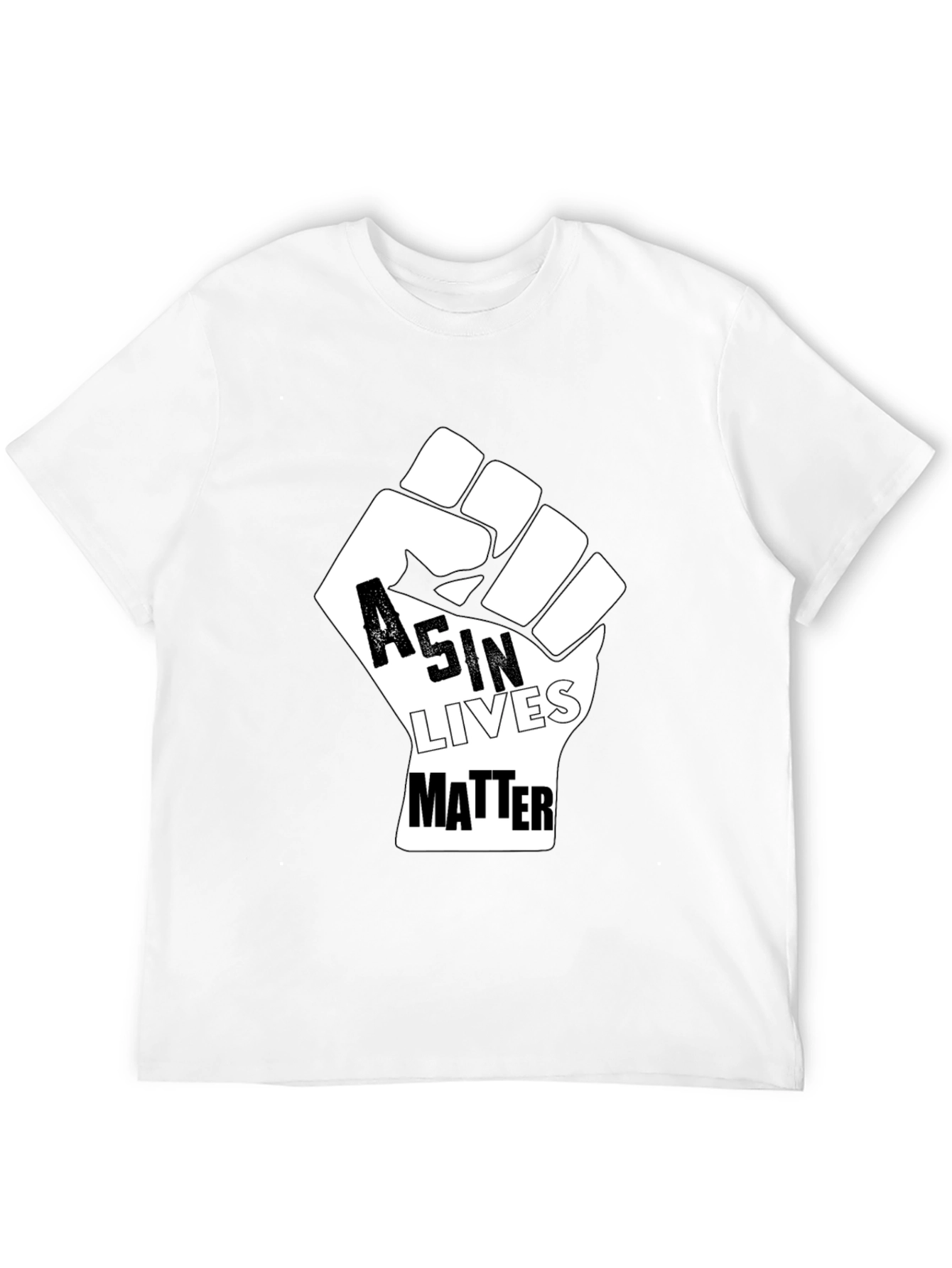 Asin Lives Matter Graphic Tee - Activism Shirt