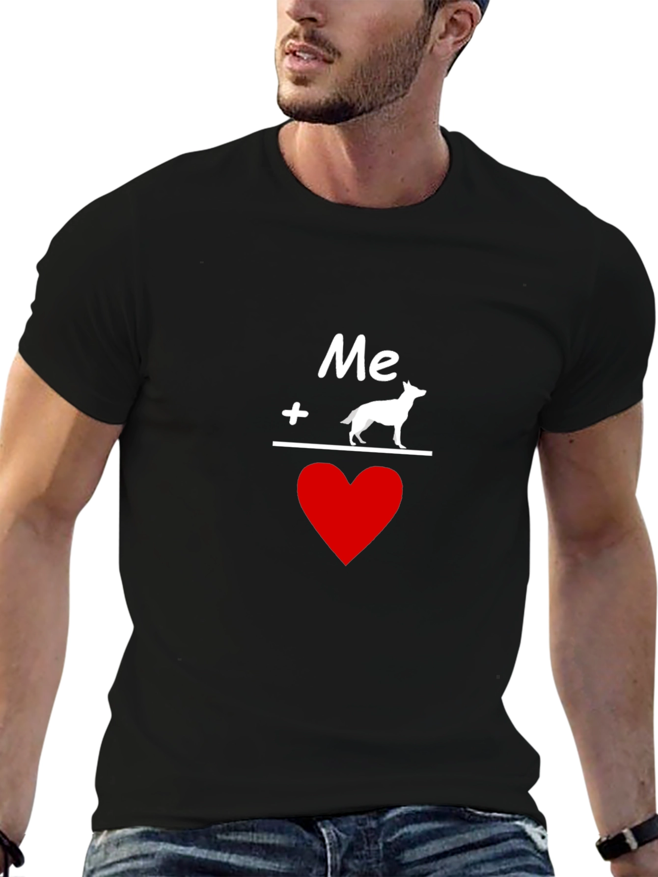 Me Plus Dog Equals Love T-Shirt