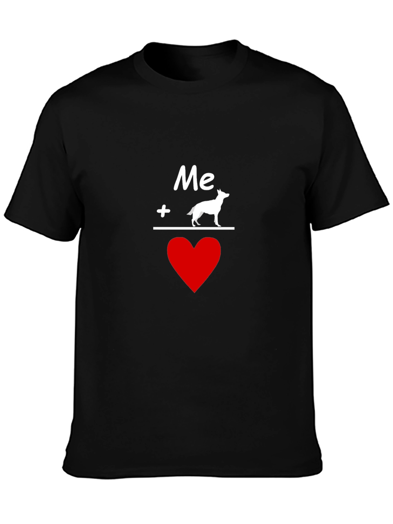 Me Plus Dog Equals Love T-Shirt