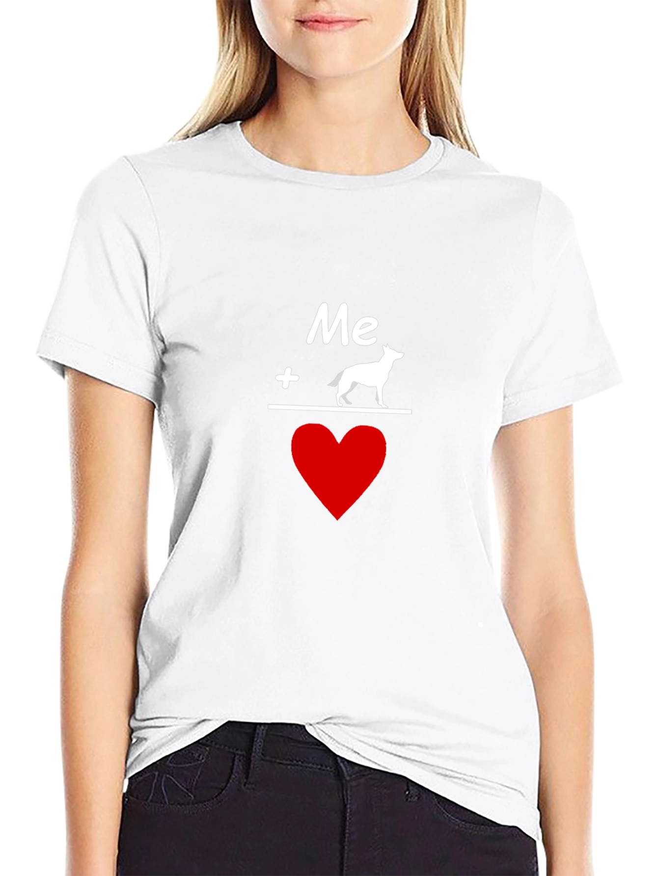 Me Plus Dog Equals Love T-Shirt