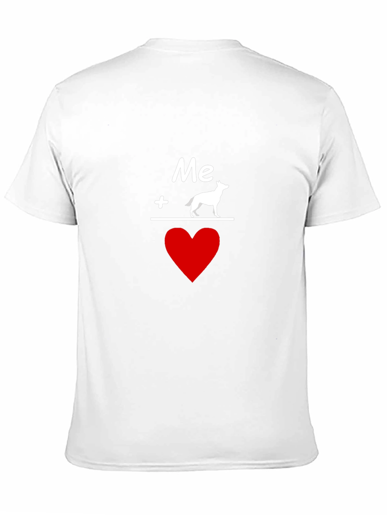 Me Plus Dog Equals Love T-Shirt