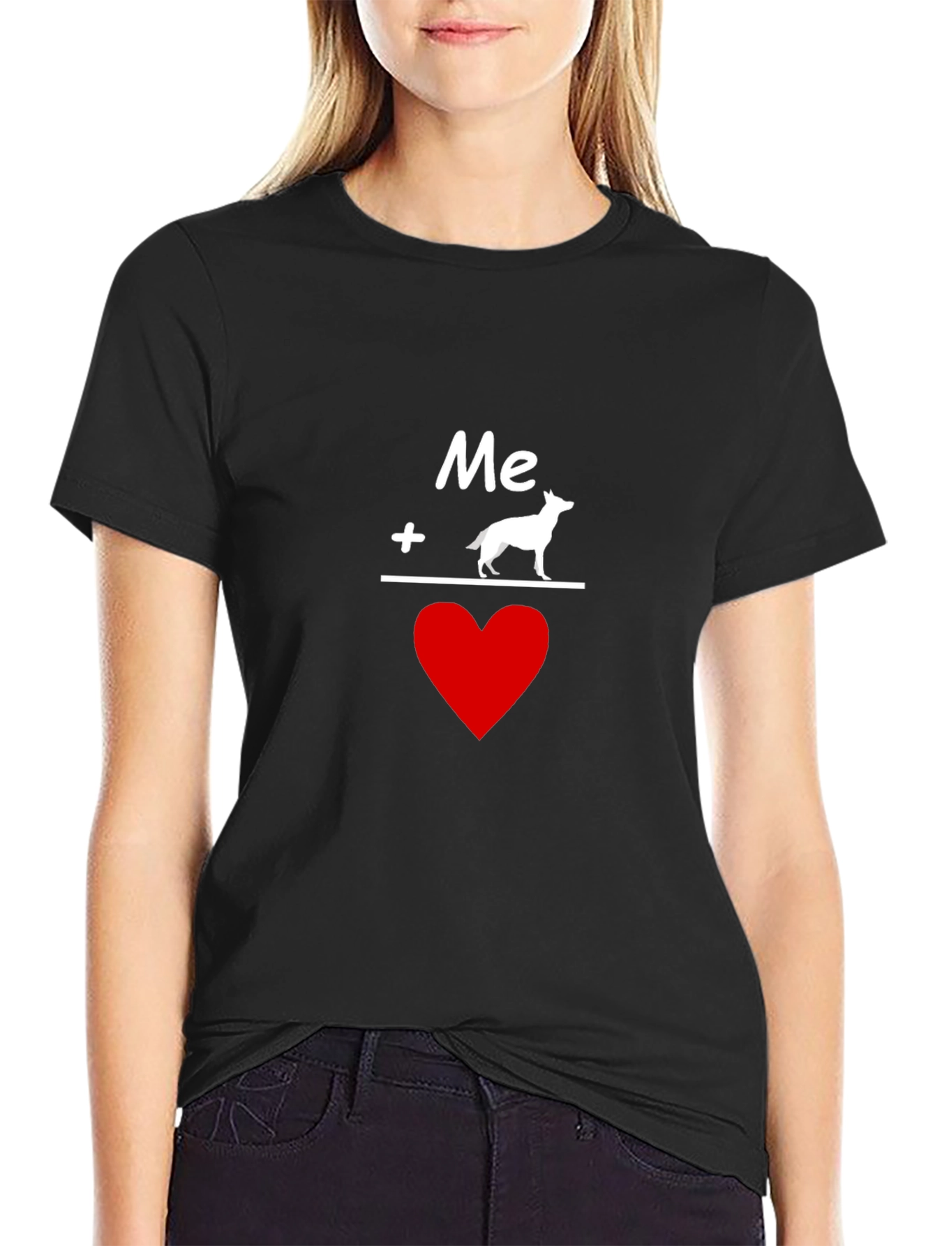 Me Plus Dog Equals Love T-Shirt
