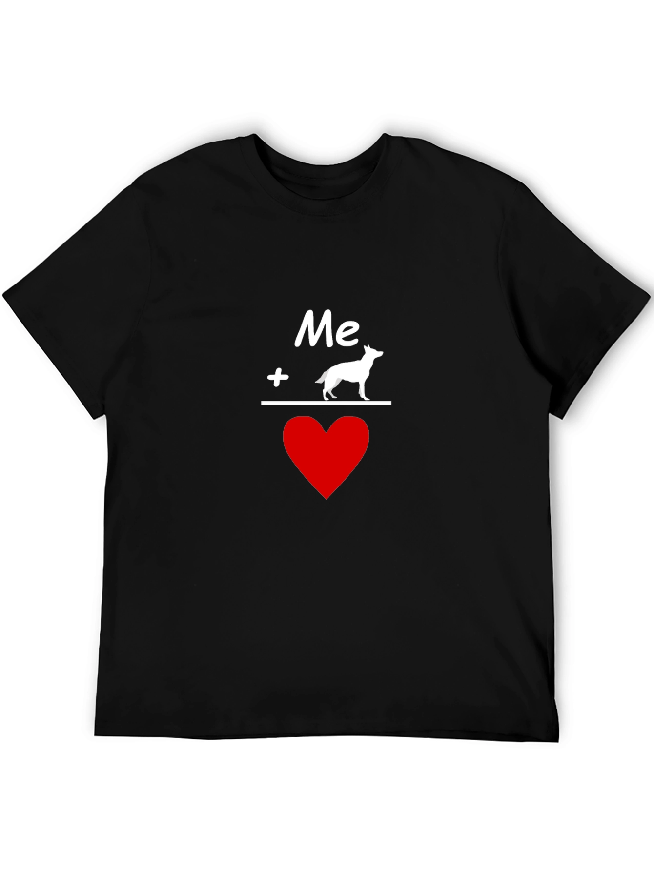 Me Plus Dog Equals Love T-Shirt