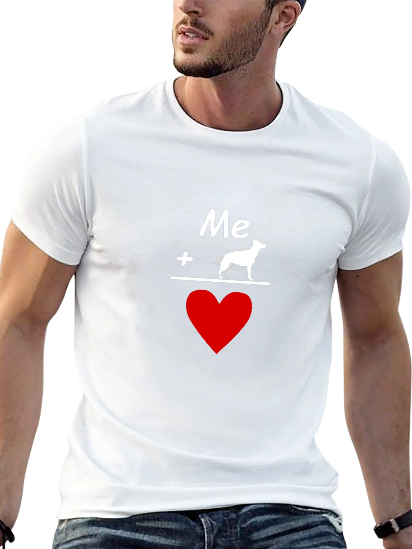 Me Plus Dog Equals Love T-Shirt