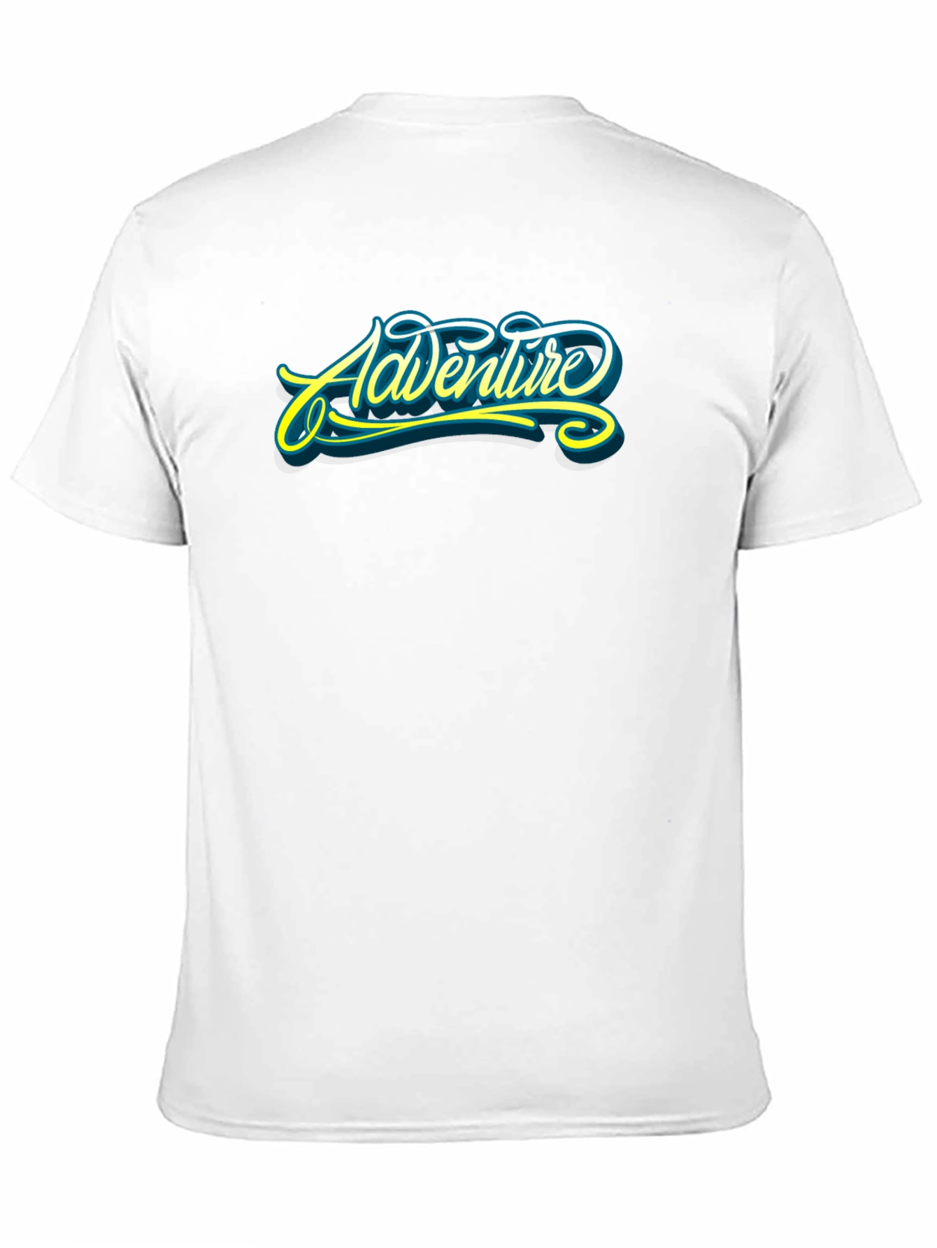 Adventure Graphic Print Black T-Shirt