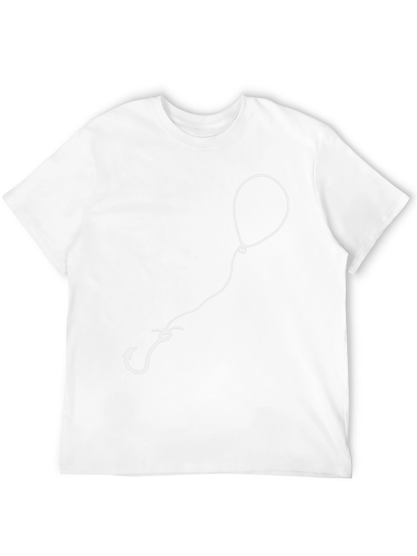 Balloon & Hook Graphic Tee - Modern Unisex Shirt