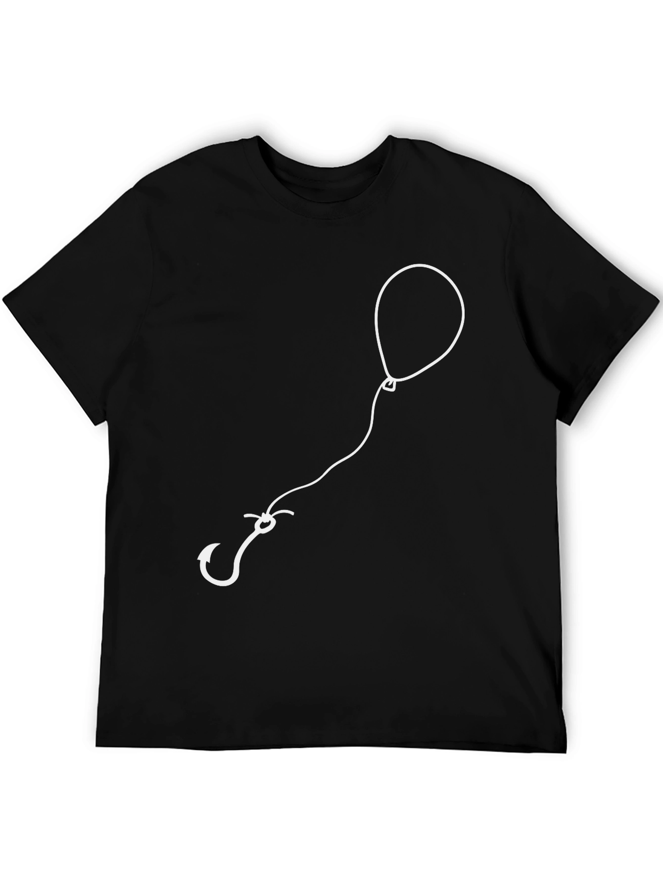 Balloon & Hook Graphic Tee - Modern Unisex Shirt