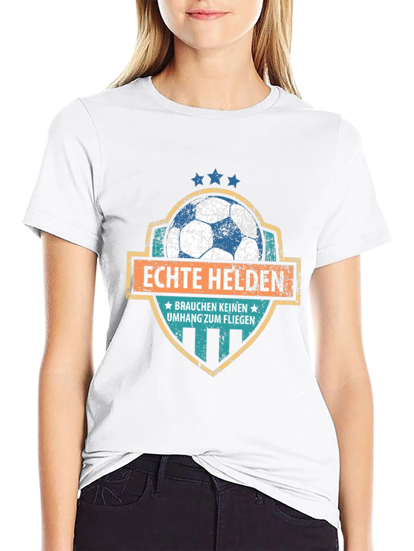 Echte Helden Soccer Graphic Tee