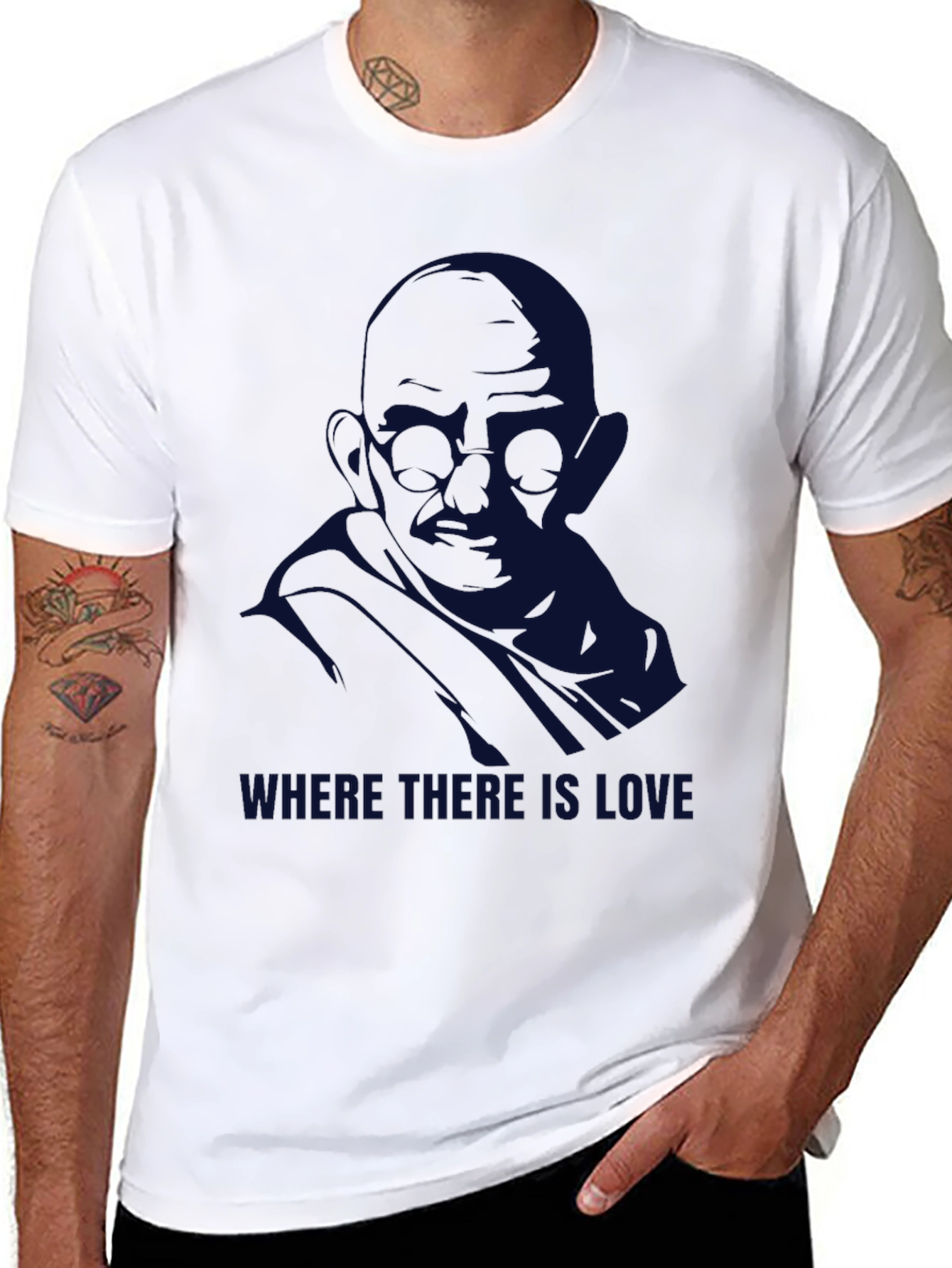 Gandhi Love Quote T-Shirt