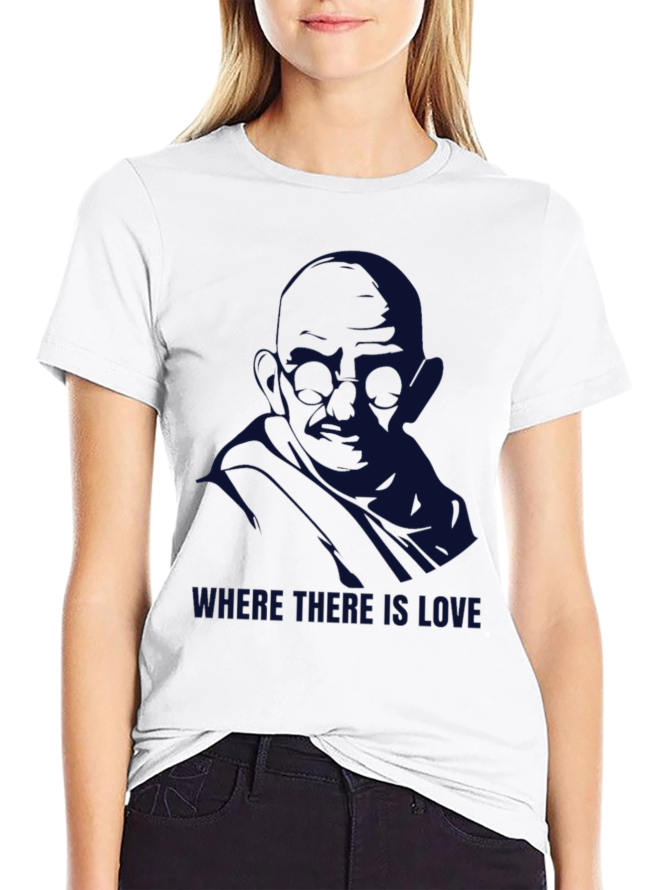 Gandhi Love Quote T-Shirt