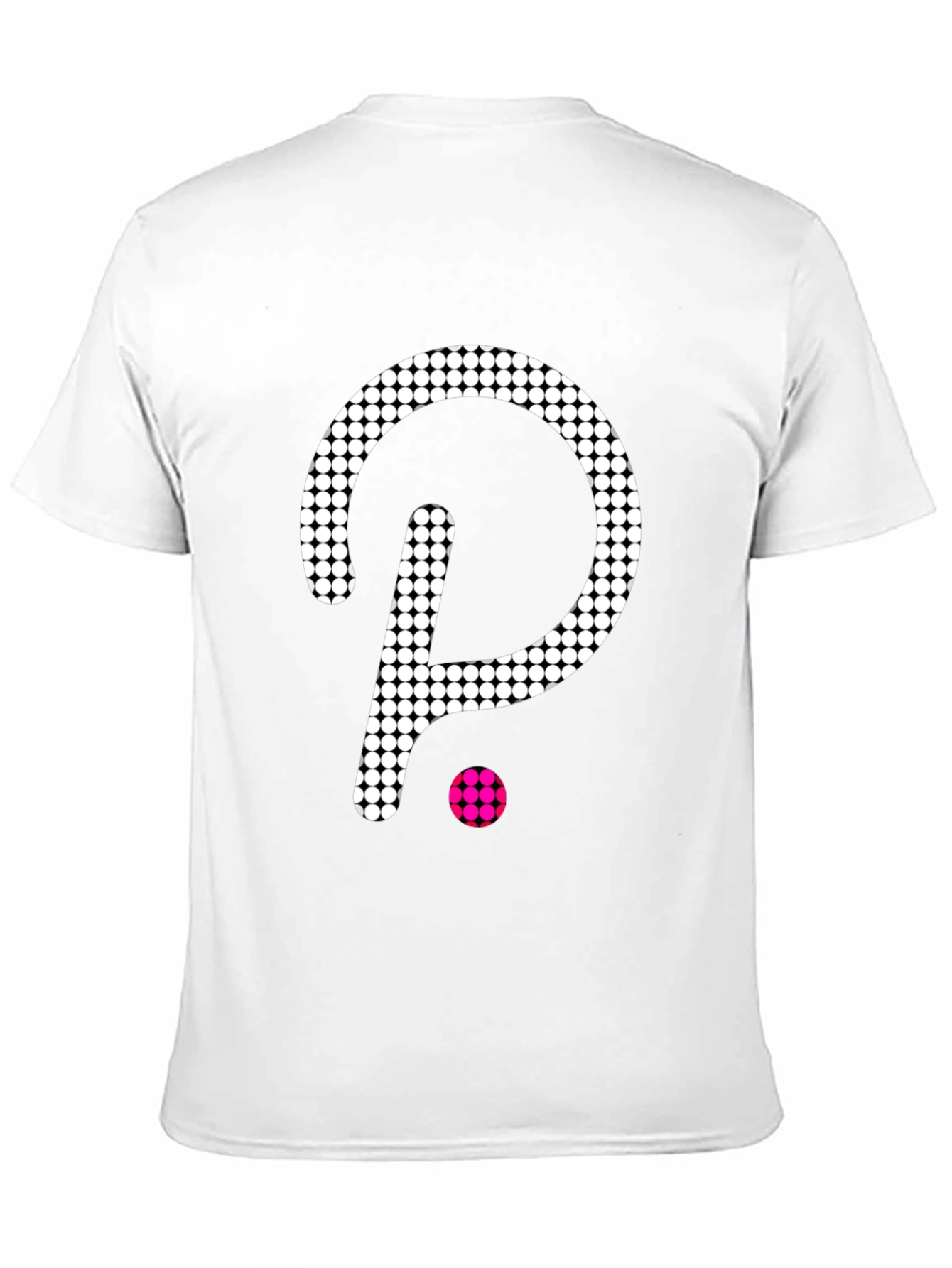 Dotted Logo Black T-Shirt