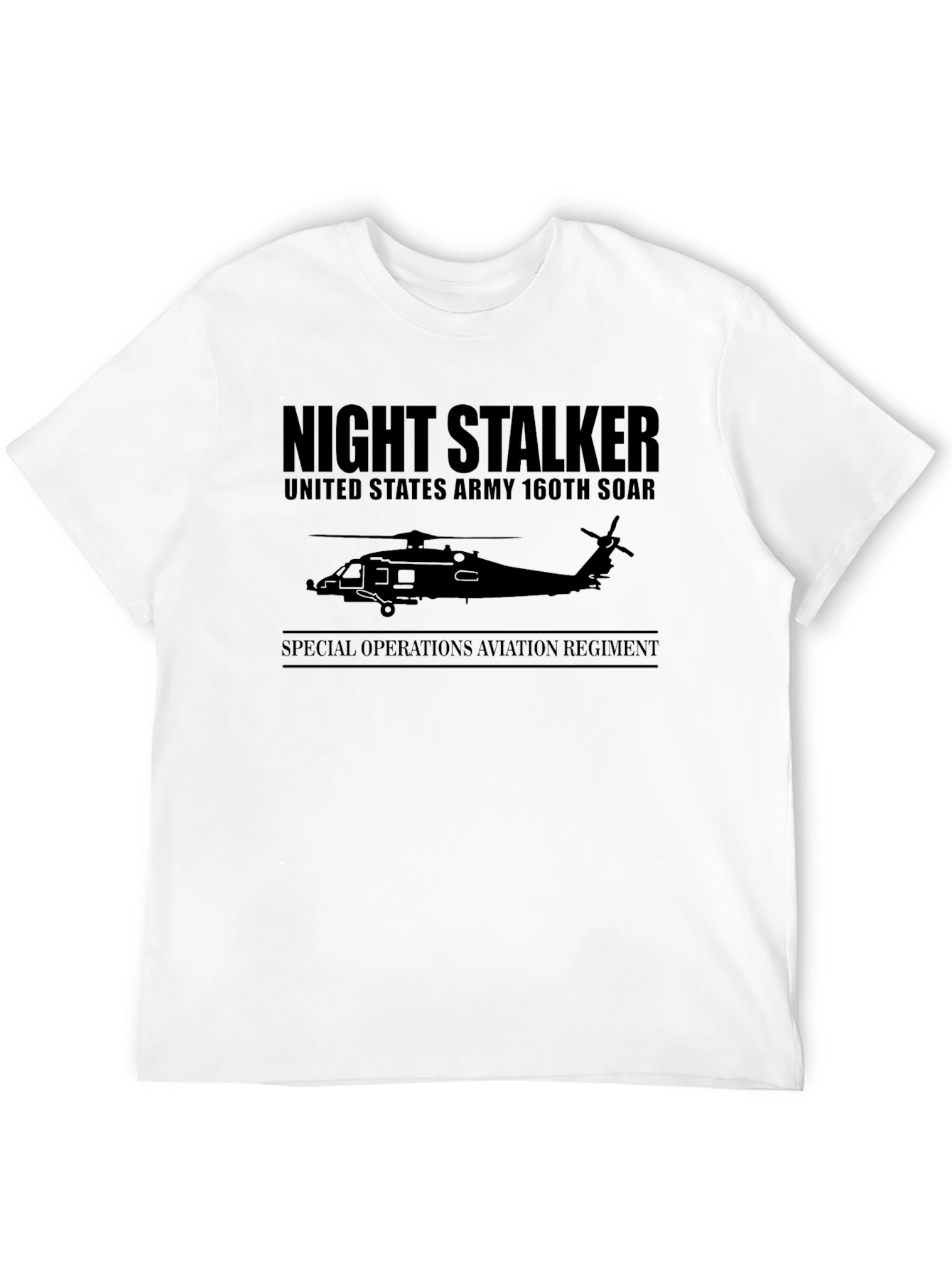 Night Stalker Military Graphic T-Shirt