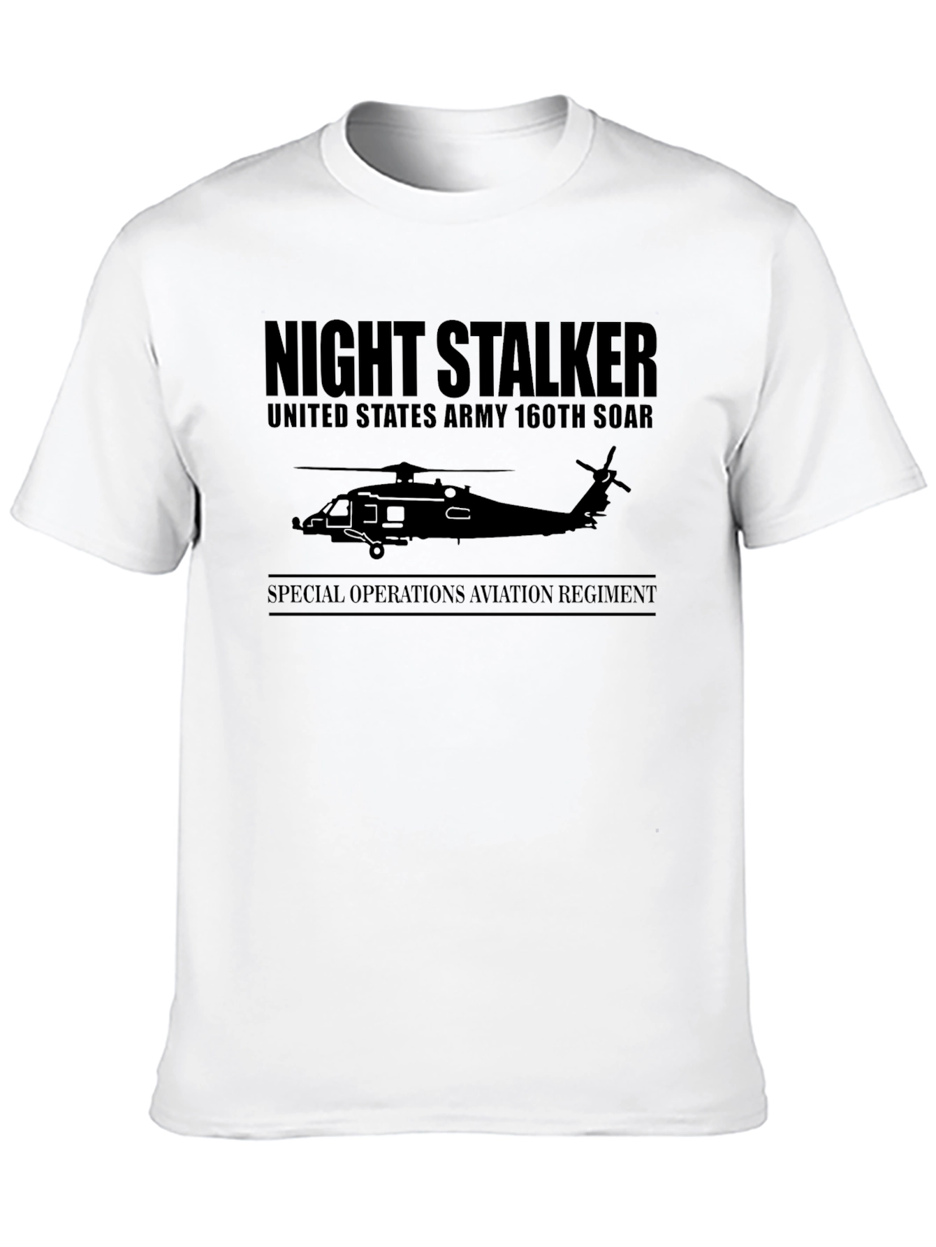 Night Stalker Military Graphic T-Shirt