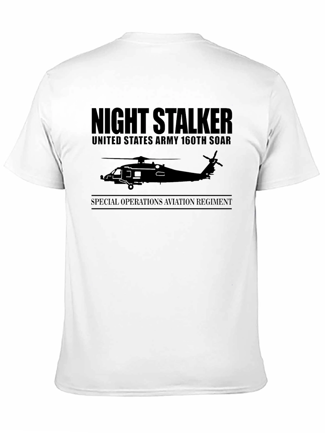 Night Stalker Military Graphic T-Shirt