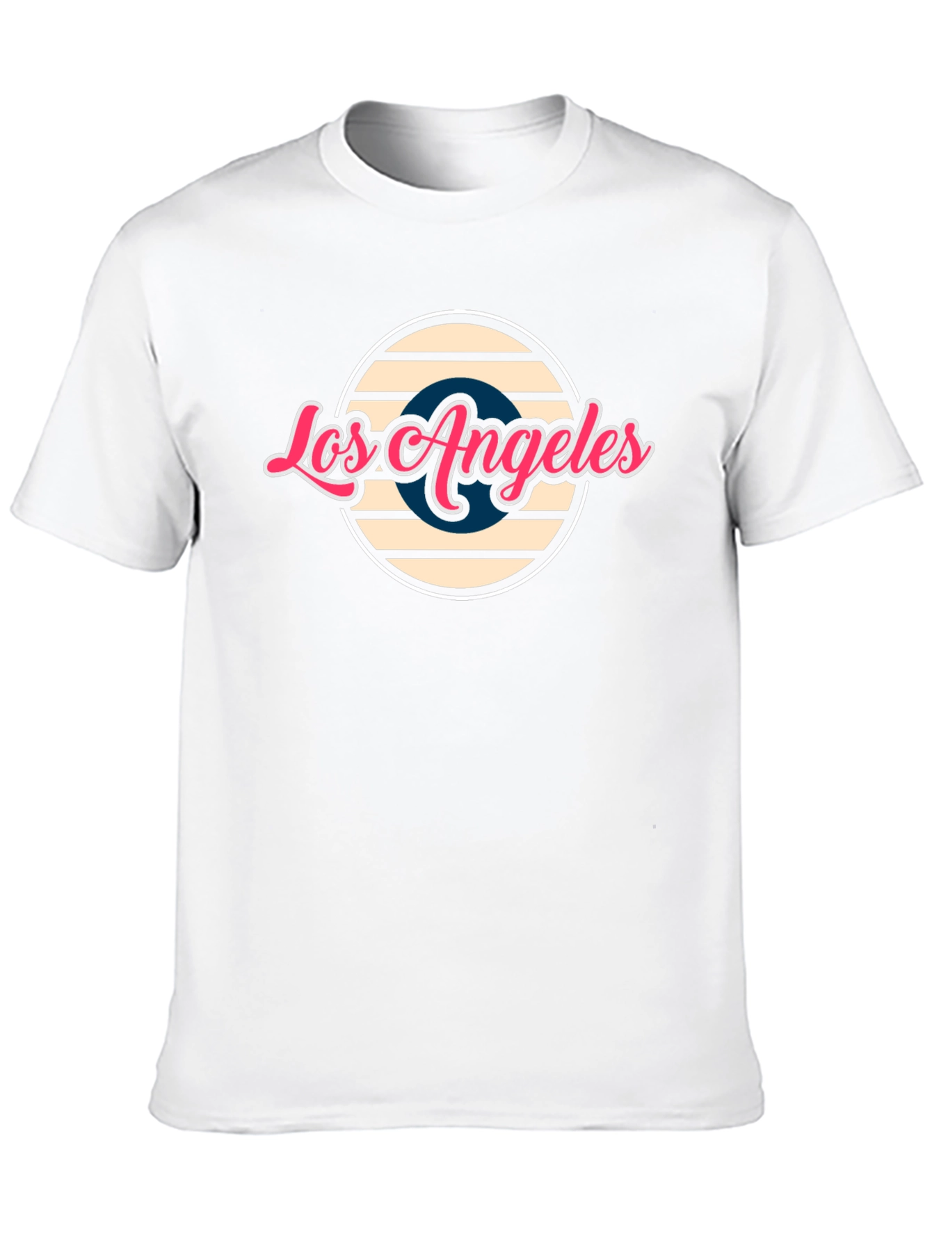 Los Angeles Retro Graphic Tee - Unisex Black T-Shirt