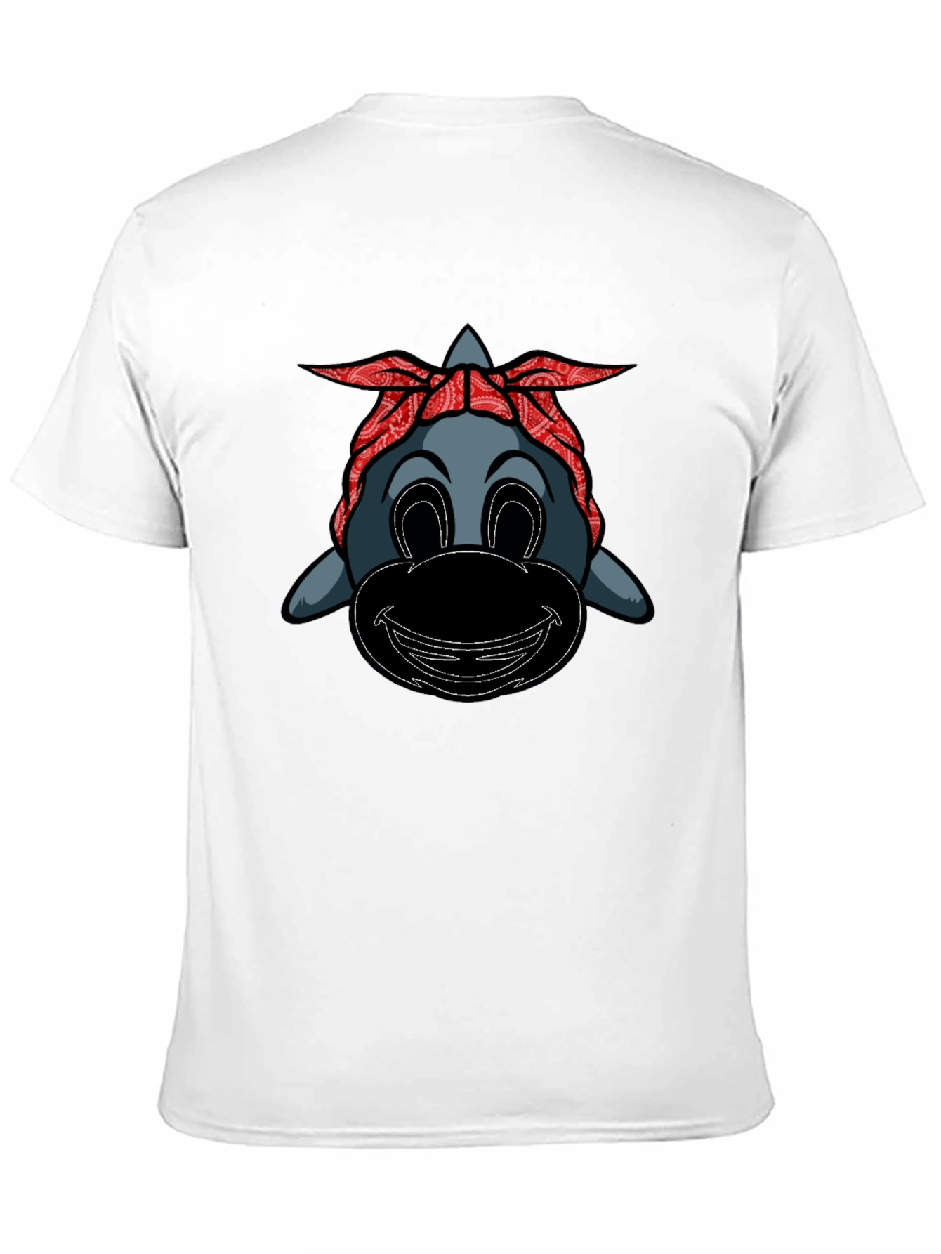Cartoon Gangster Dolphin Graphic Tee