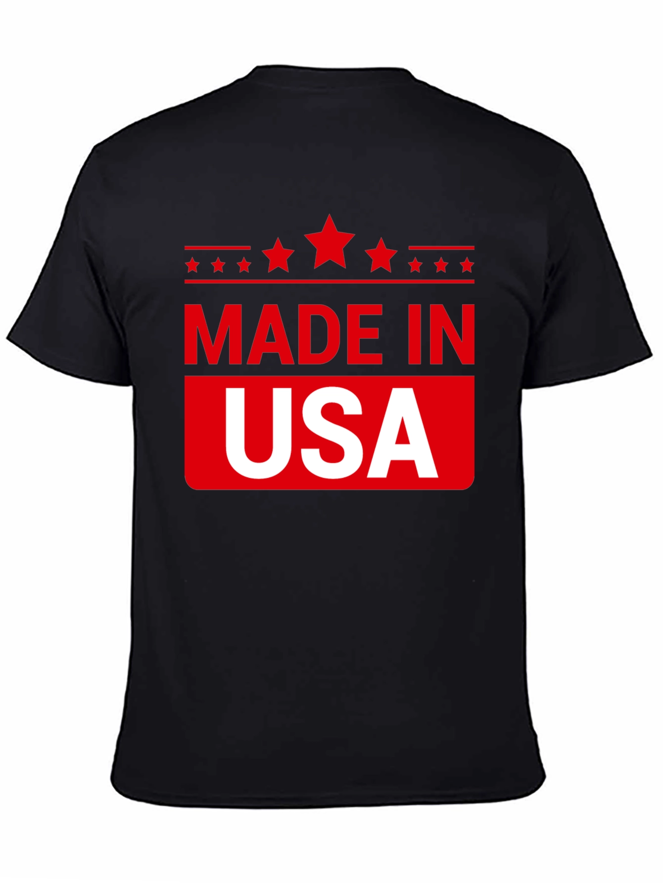 Made in USA Patriotic Graphic Tee
