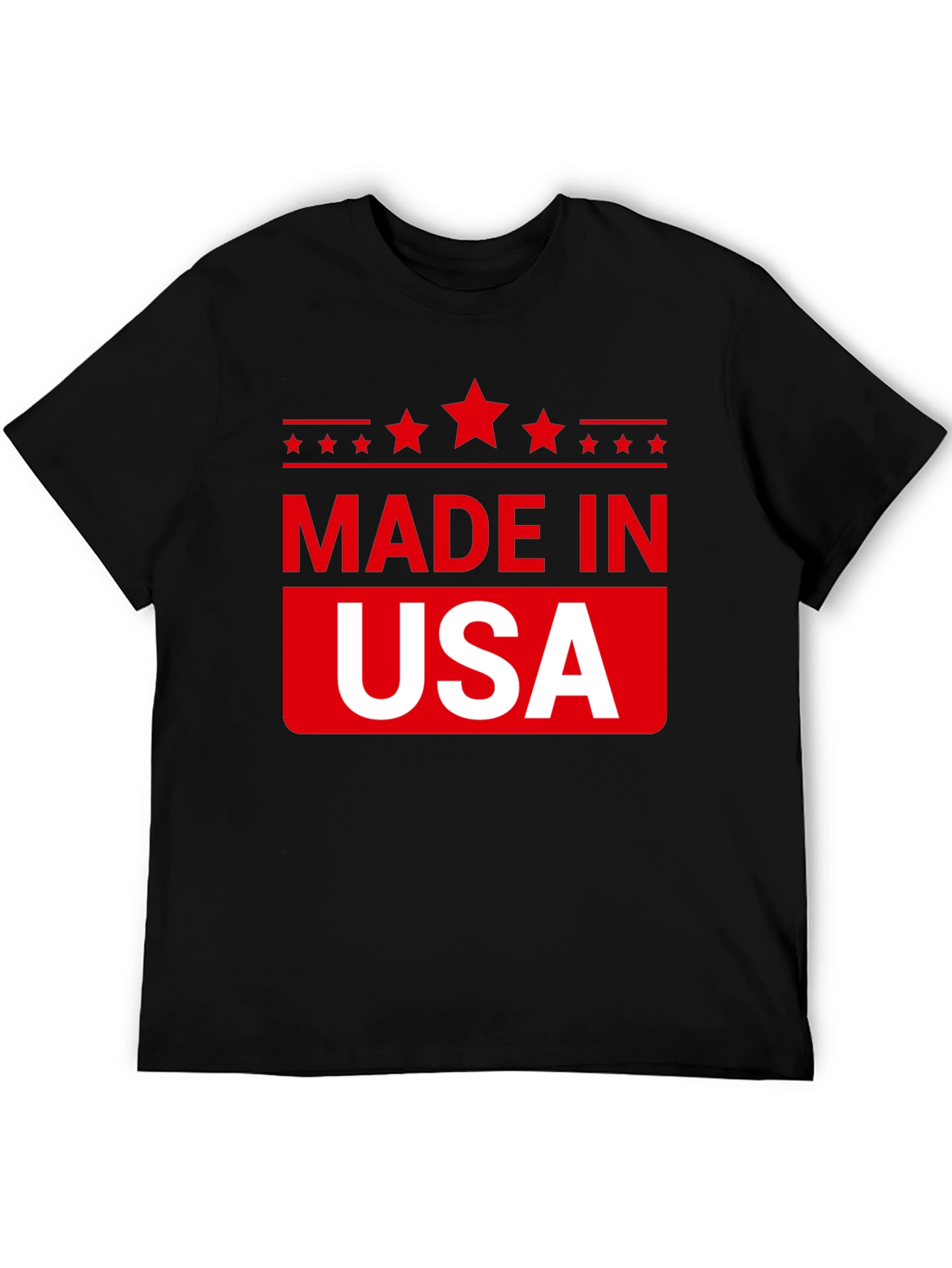 Made in USA Patriotic Graphic Tee
