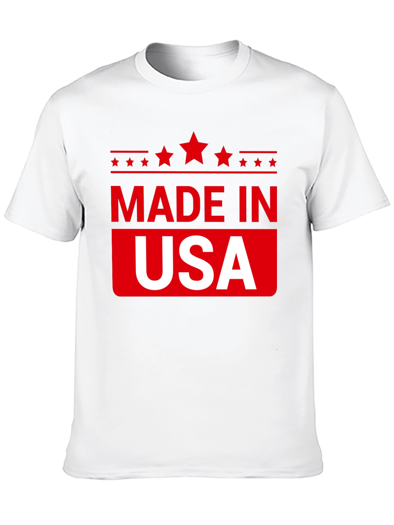 Made in USA Patriotic Graphic Tee