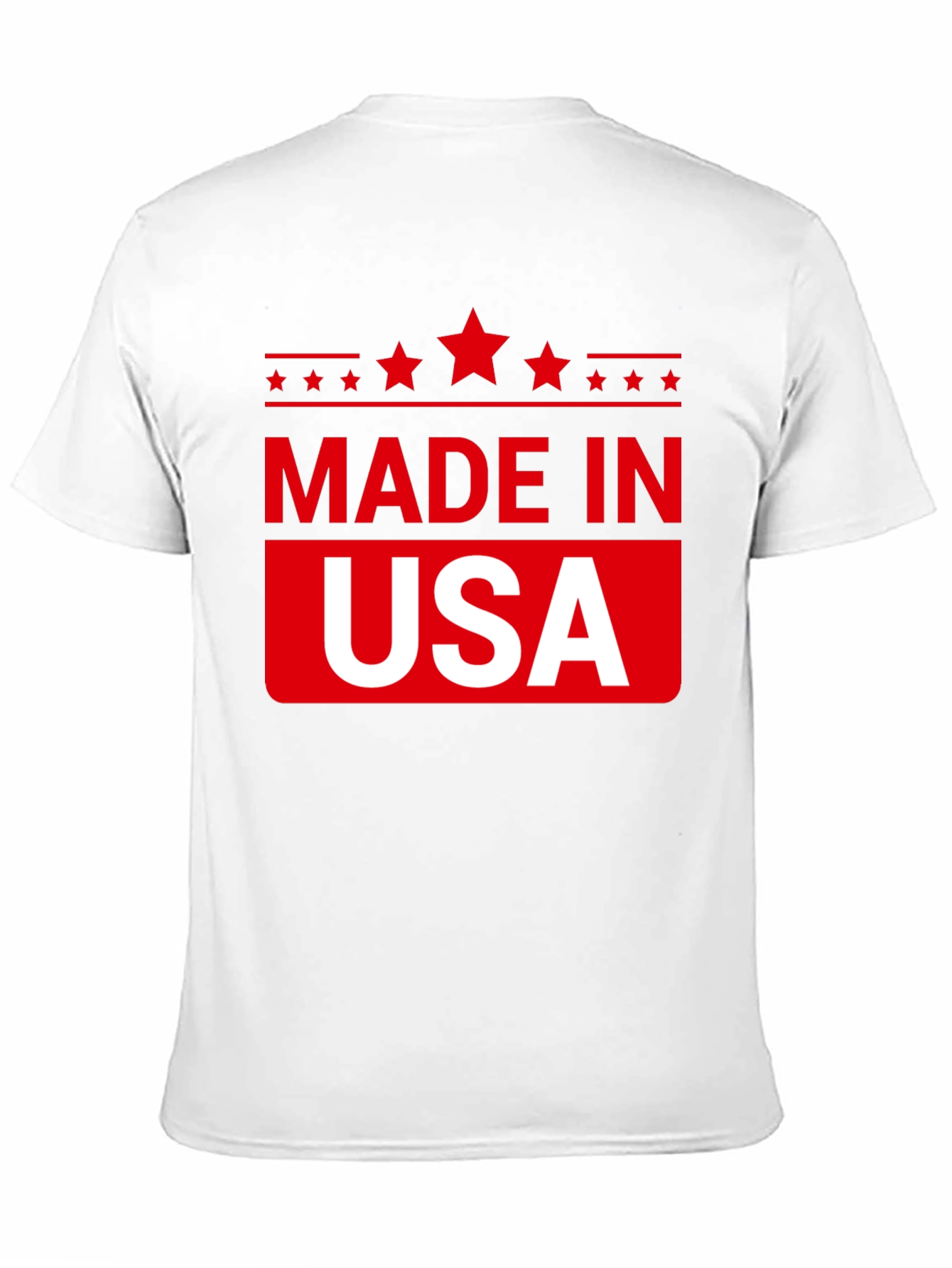 Made in USA Patriotic Graphic Tee
