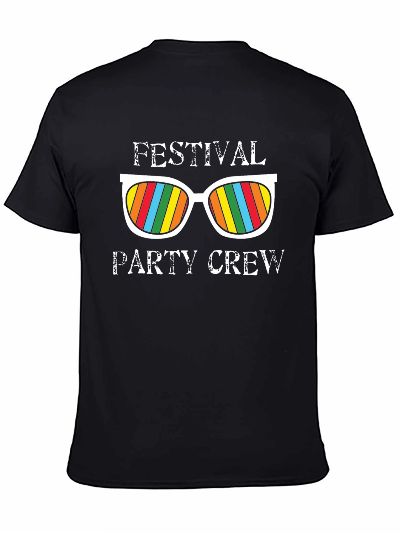 Festival Party Crew Graphic T-Shirt
