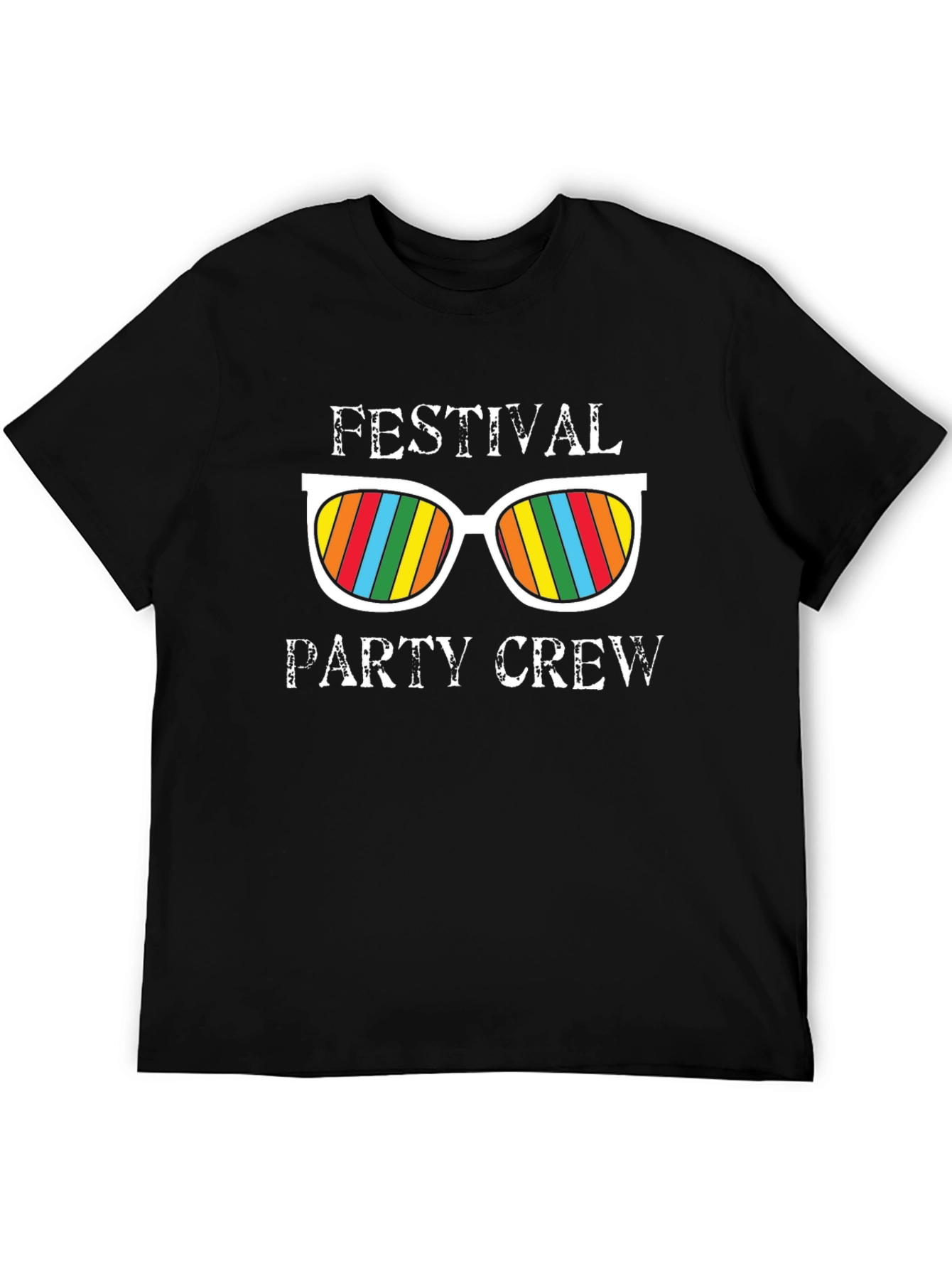 Festival Party Crew Graphic T-Shirt