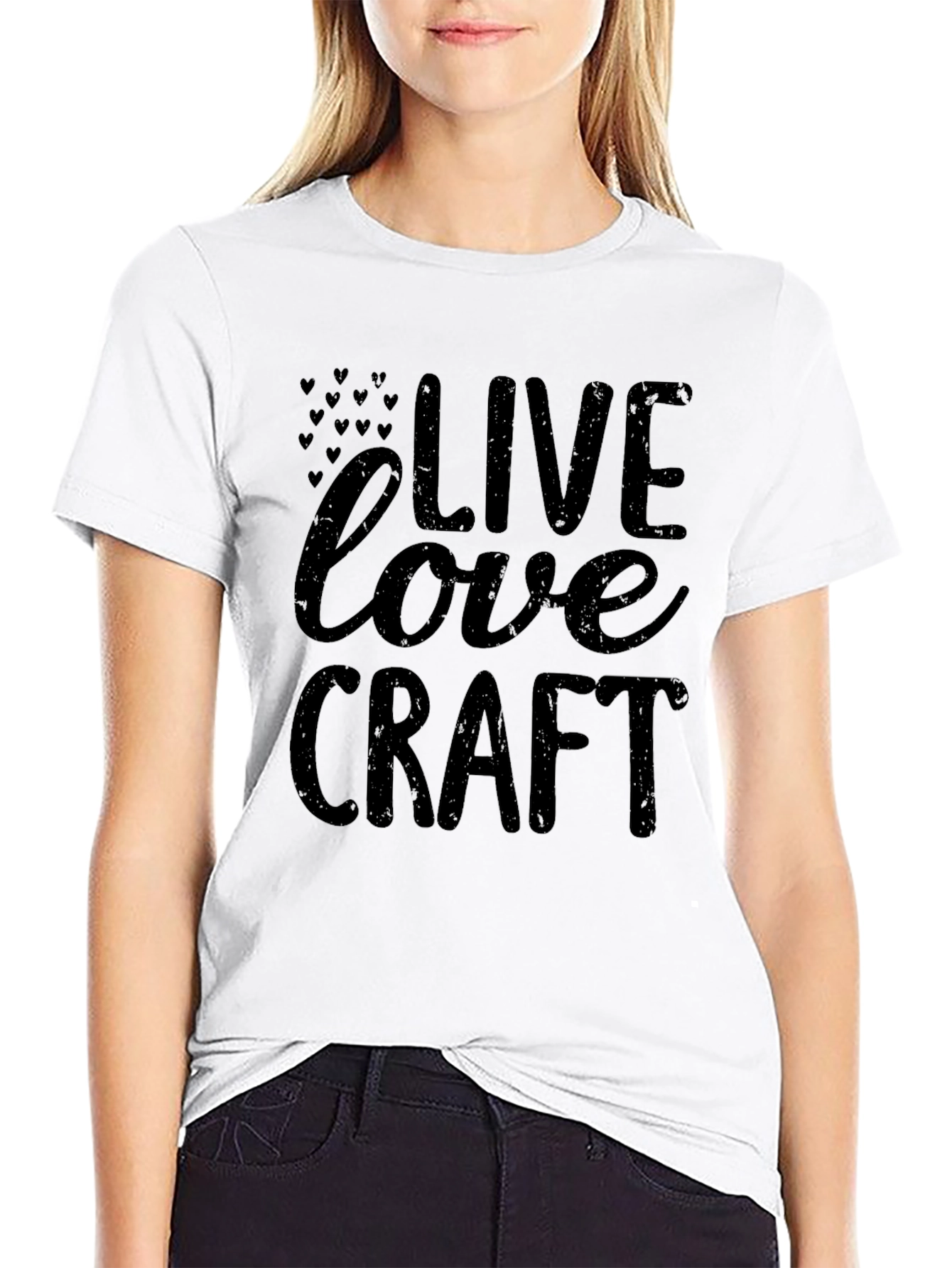 Live Love Craft T-Shirt - Soft Cotton Tee
