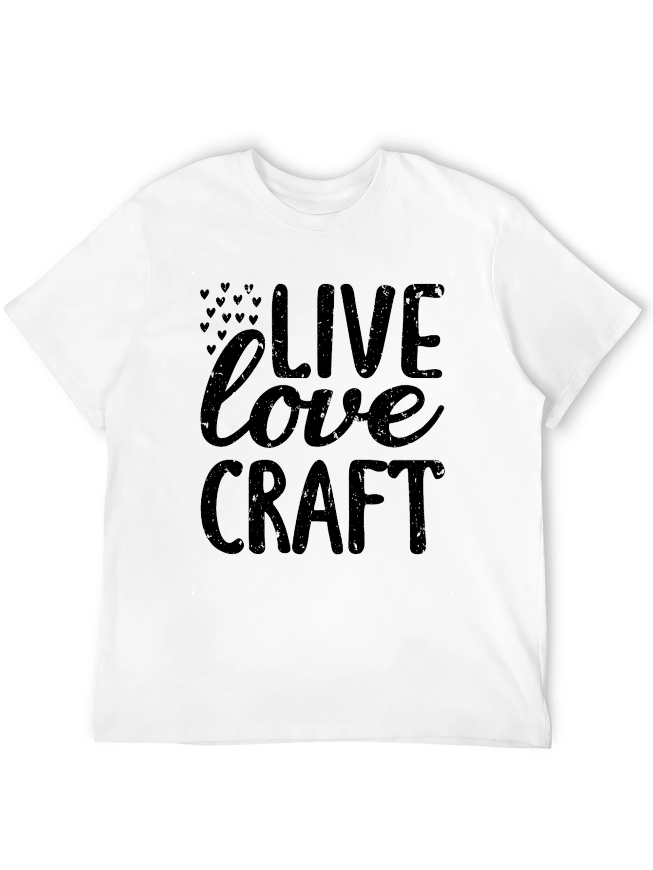 Live Love Craft T-Shirt - Soft Cotton Tee