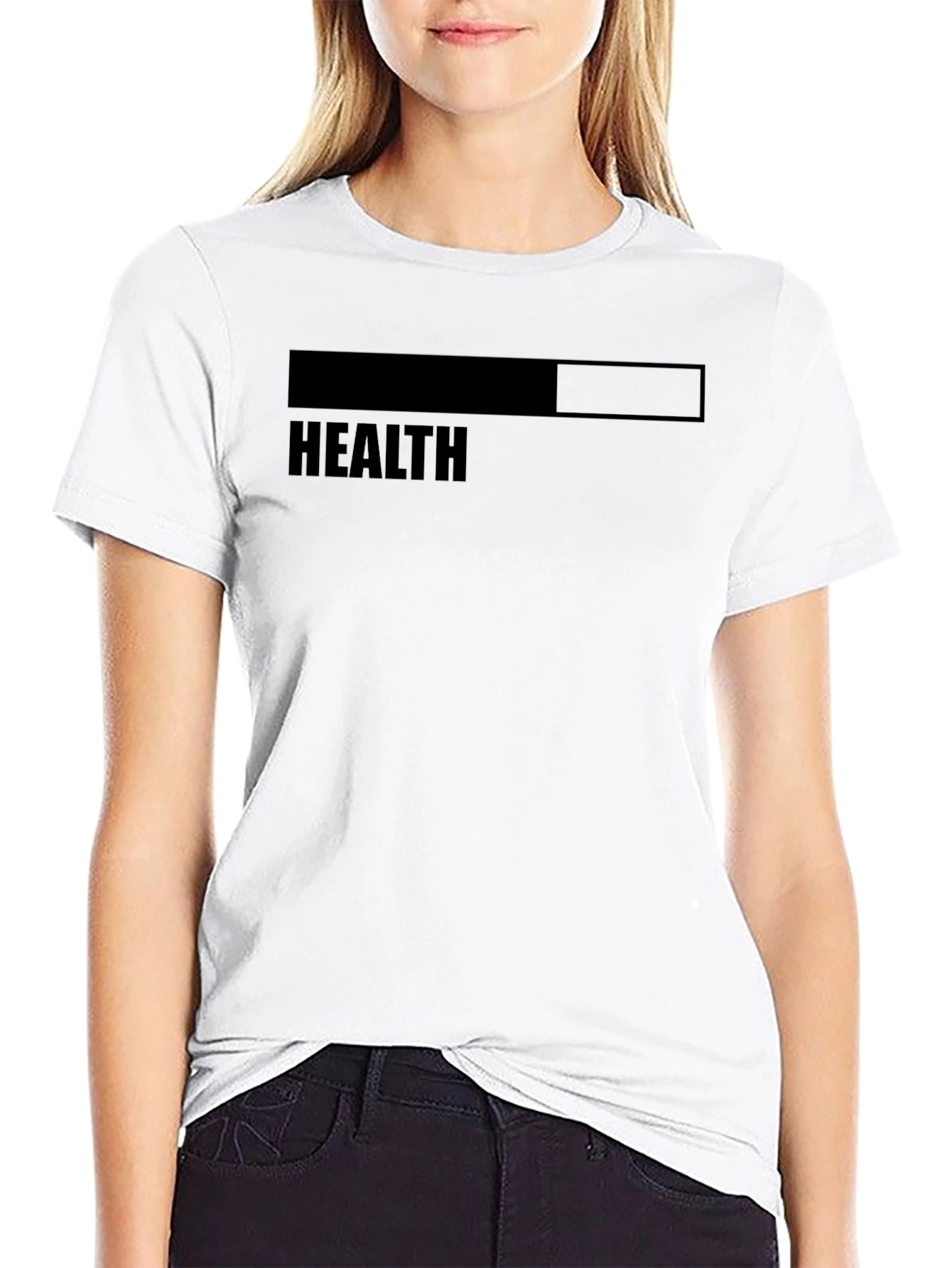 Health Bar Graphic Tee - Gamer Shirt