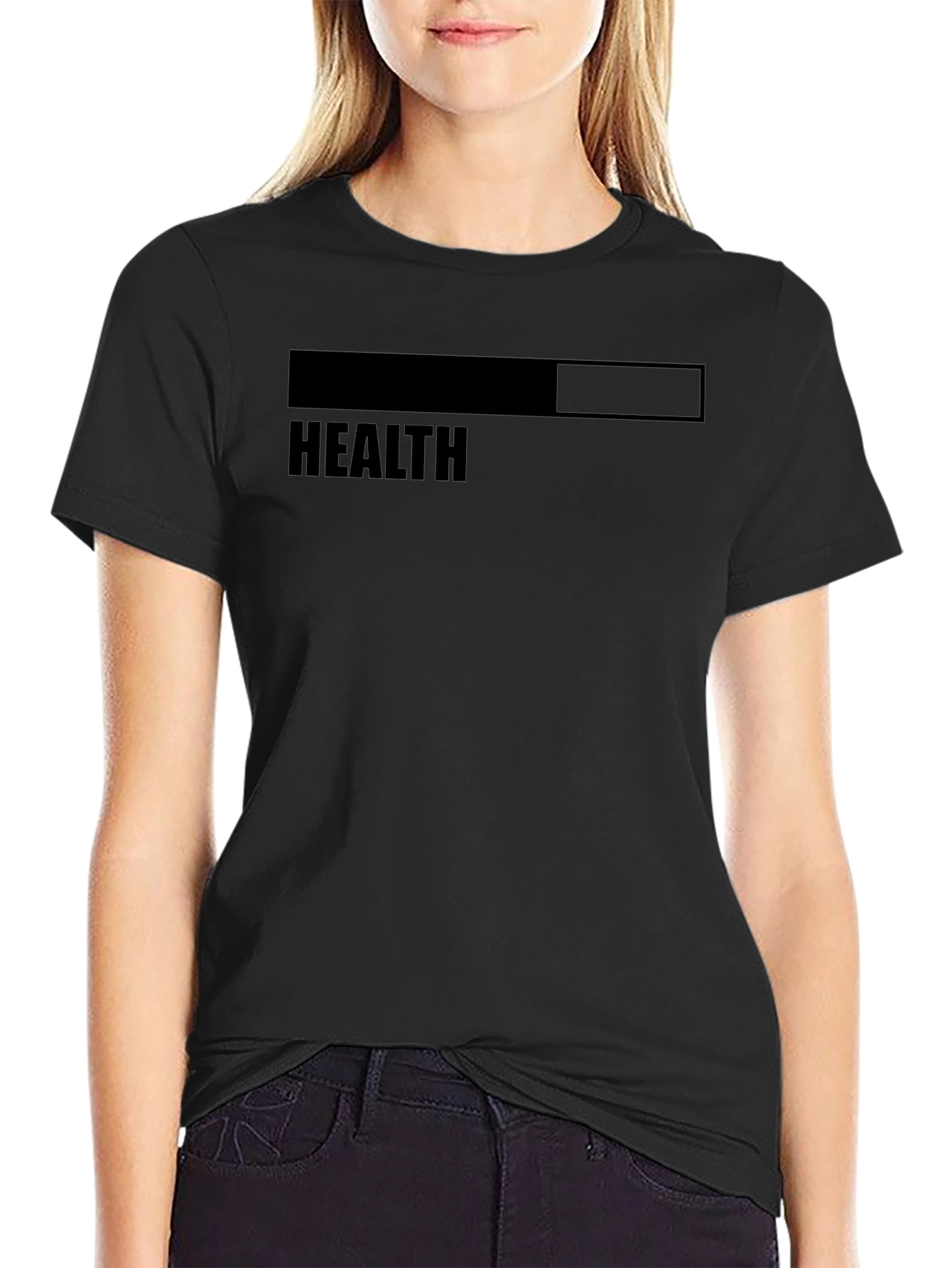 Health Bar Graphic Tee - Gamer Shirt