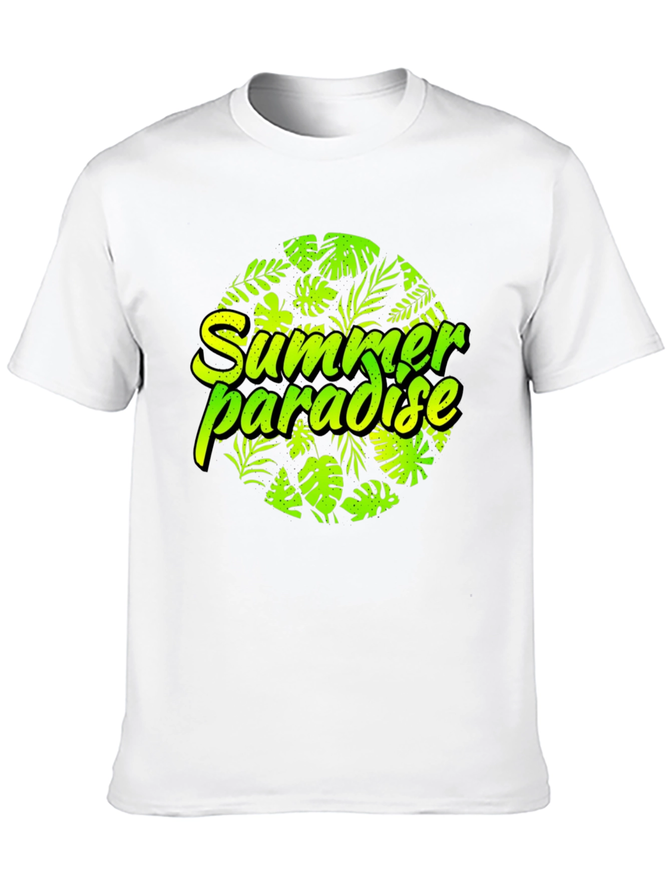 Summer Paradise Graphic Tee - Tropical Vibes