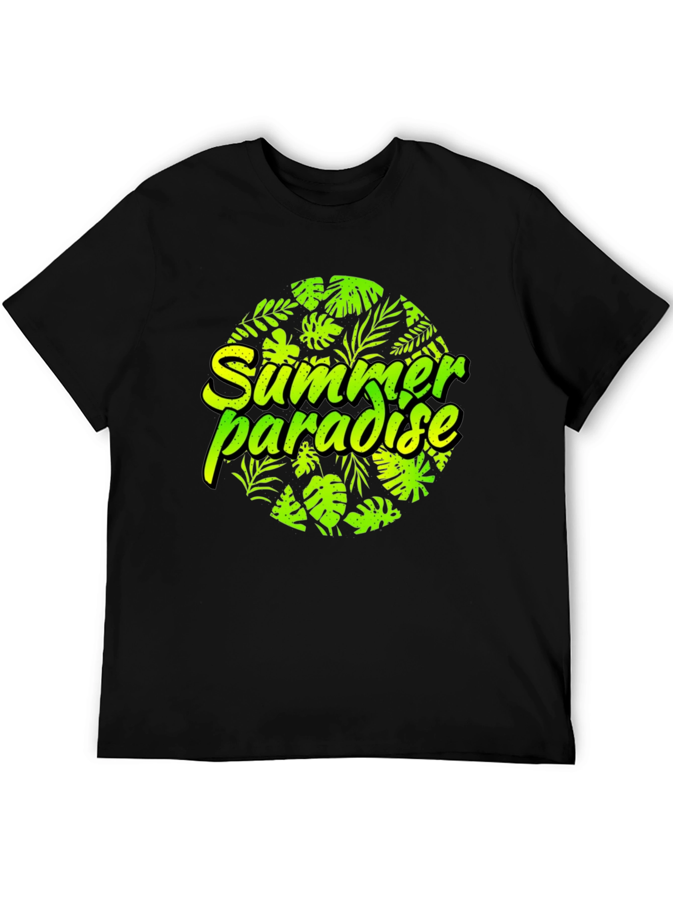 Summer Paradise Graphic Tee - Tropical Vibes