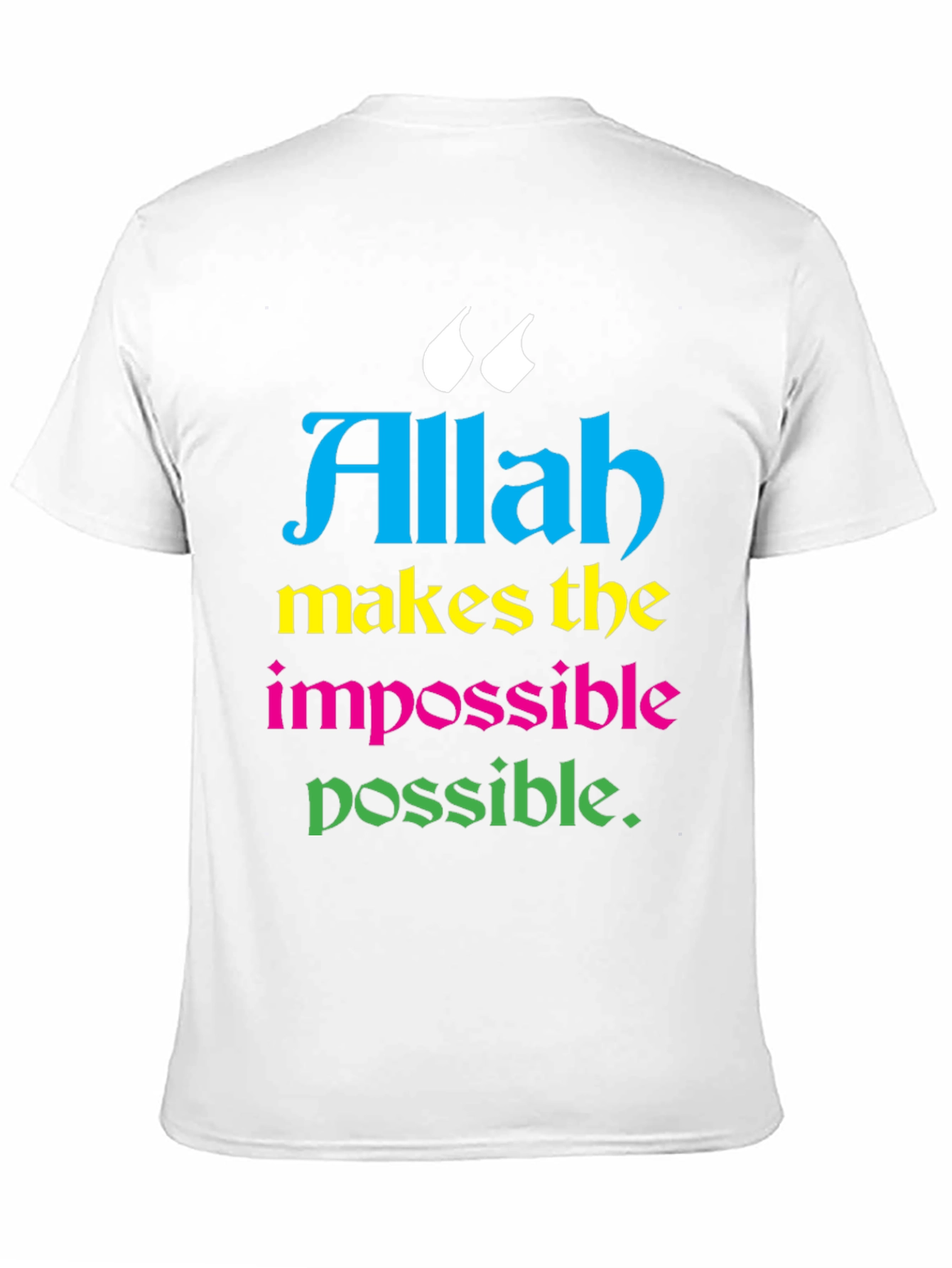 Inspirational Allah Graphic T-Shirt