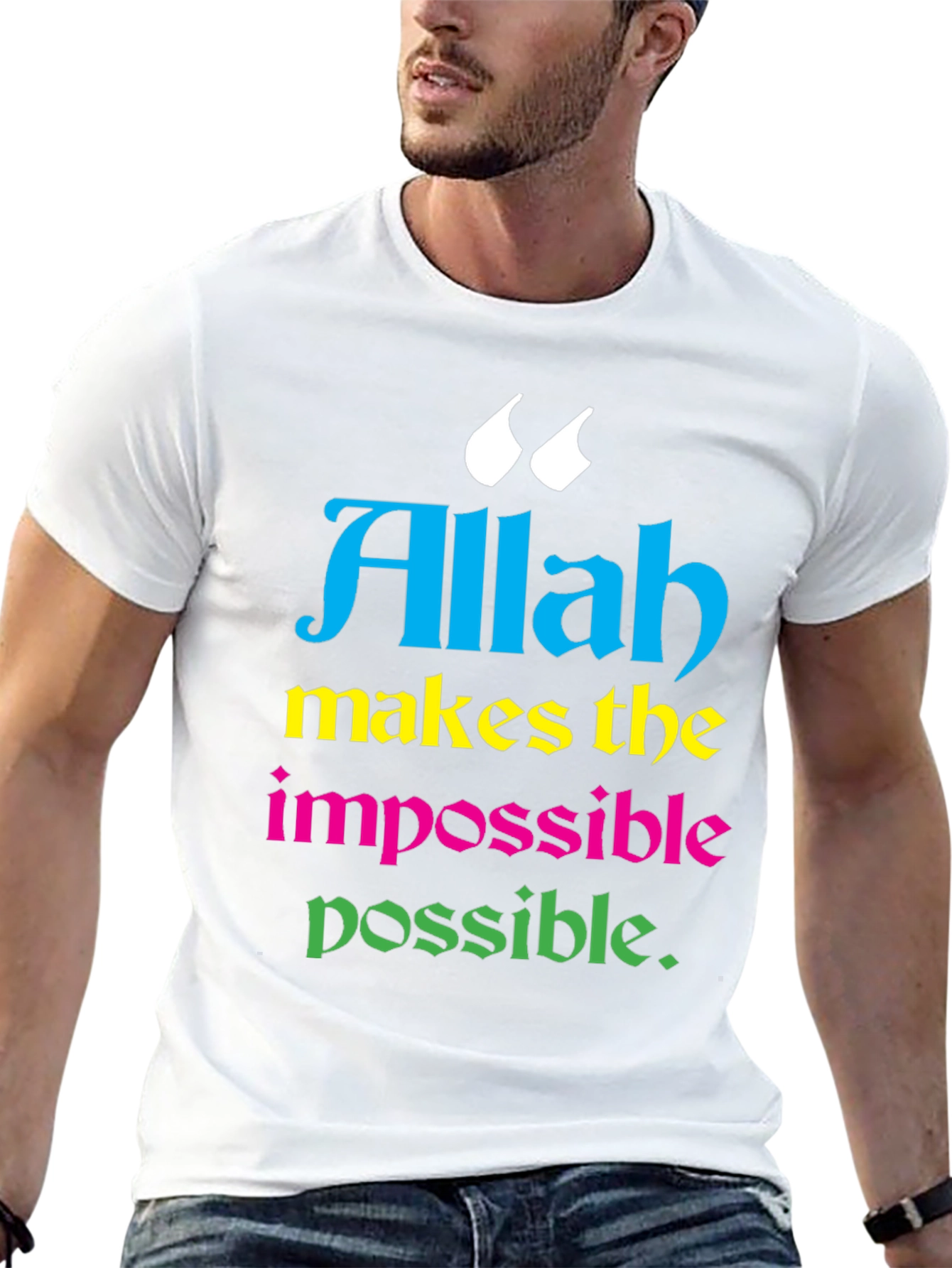 Inspirational Allah Graphic T-Shirt