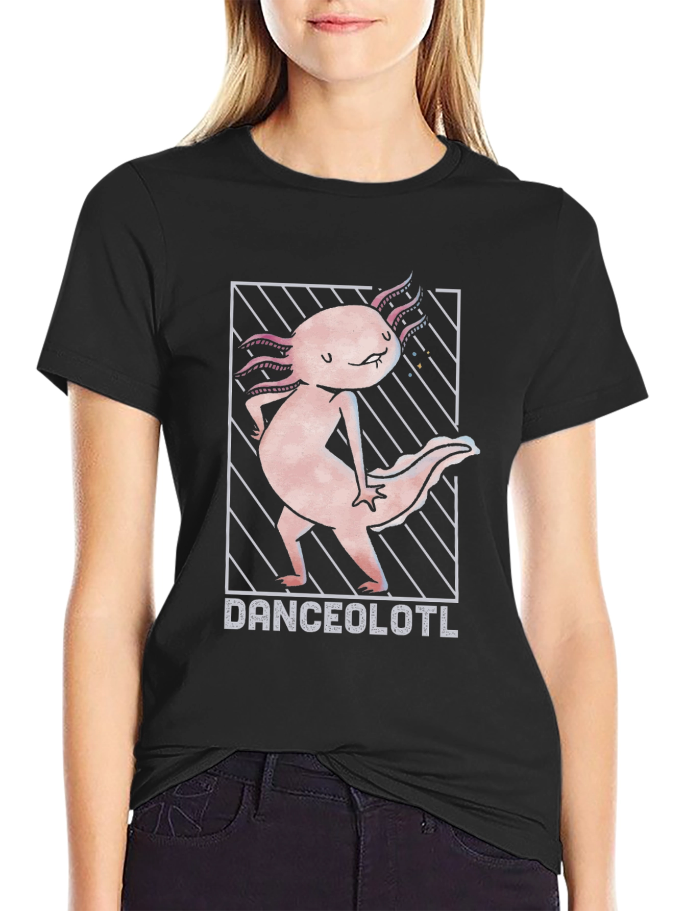 Danceolotl T-Shirt - Funny Axolotl Dancing Tee