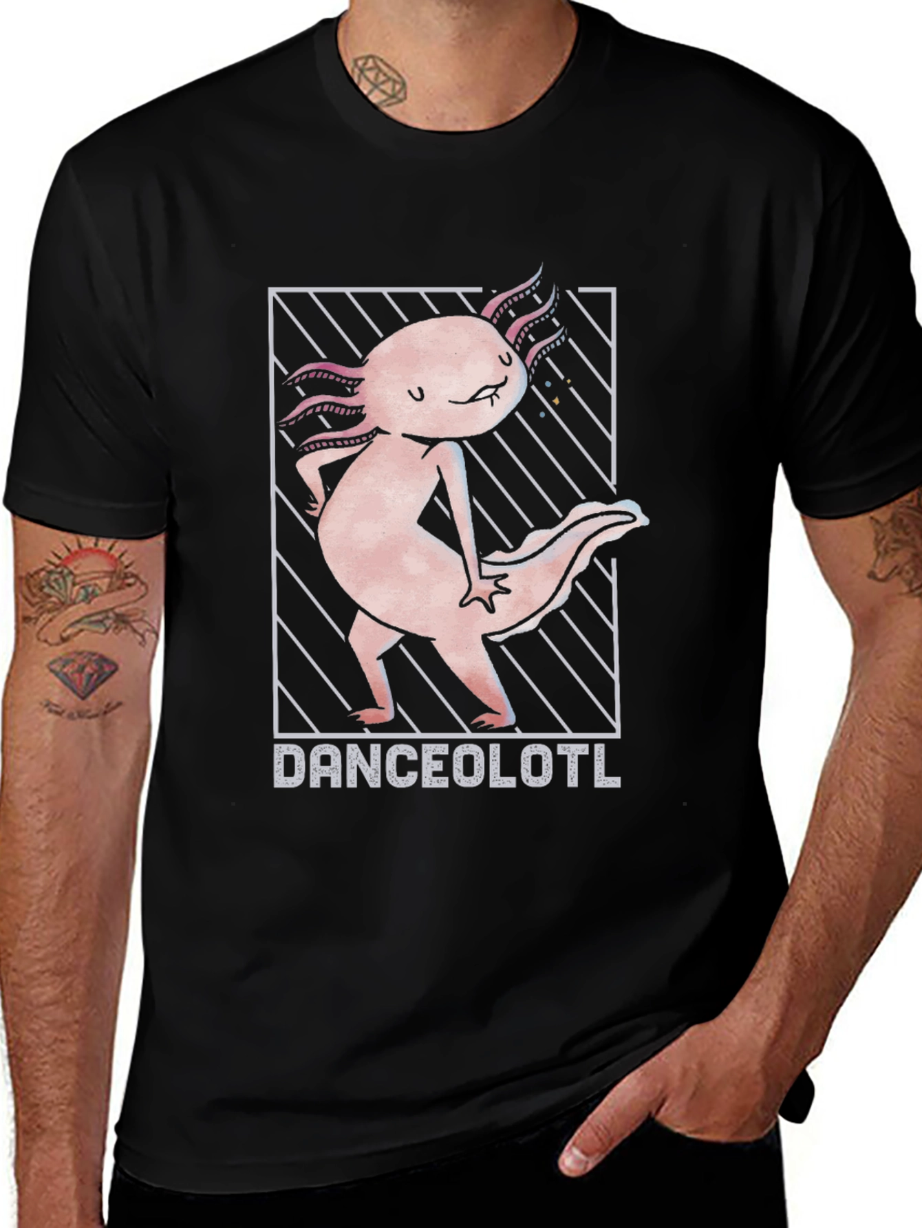 Danceolotl T-Shirt - Funny Axolotl Dancing Tee