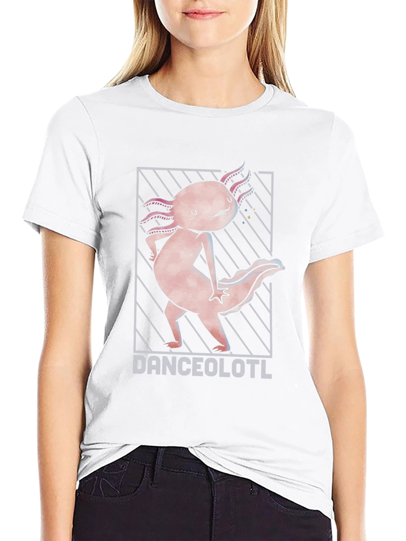 Danceolotl T-Shirt - Funny Axolotl Dancing Tee