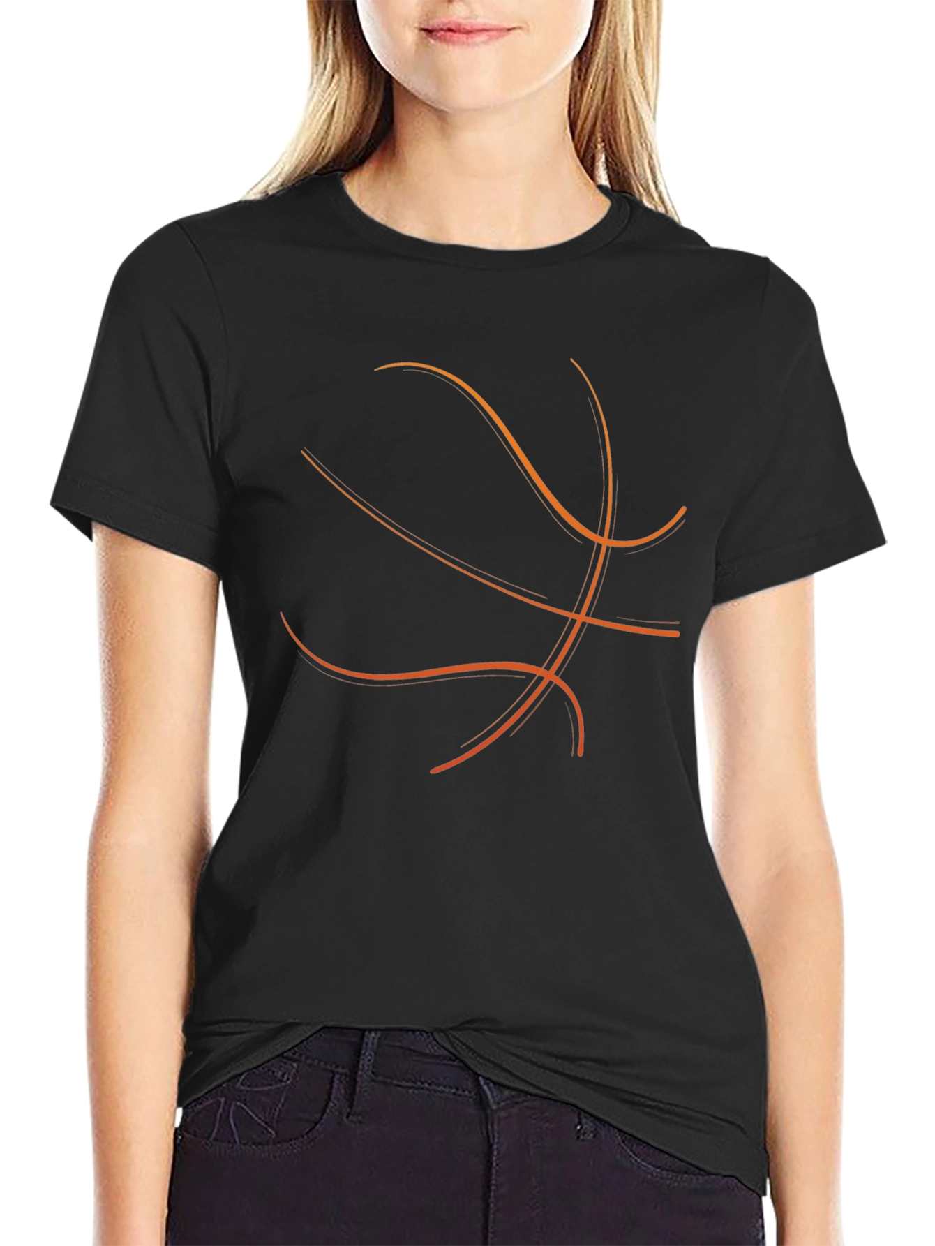 Basketball Graphic Tee - Stylish Sports T-Shirt