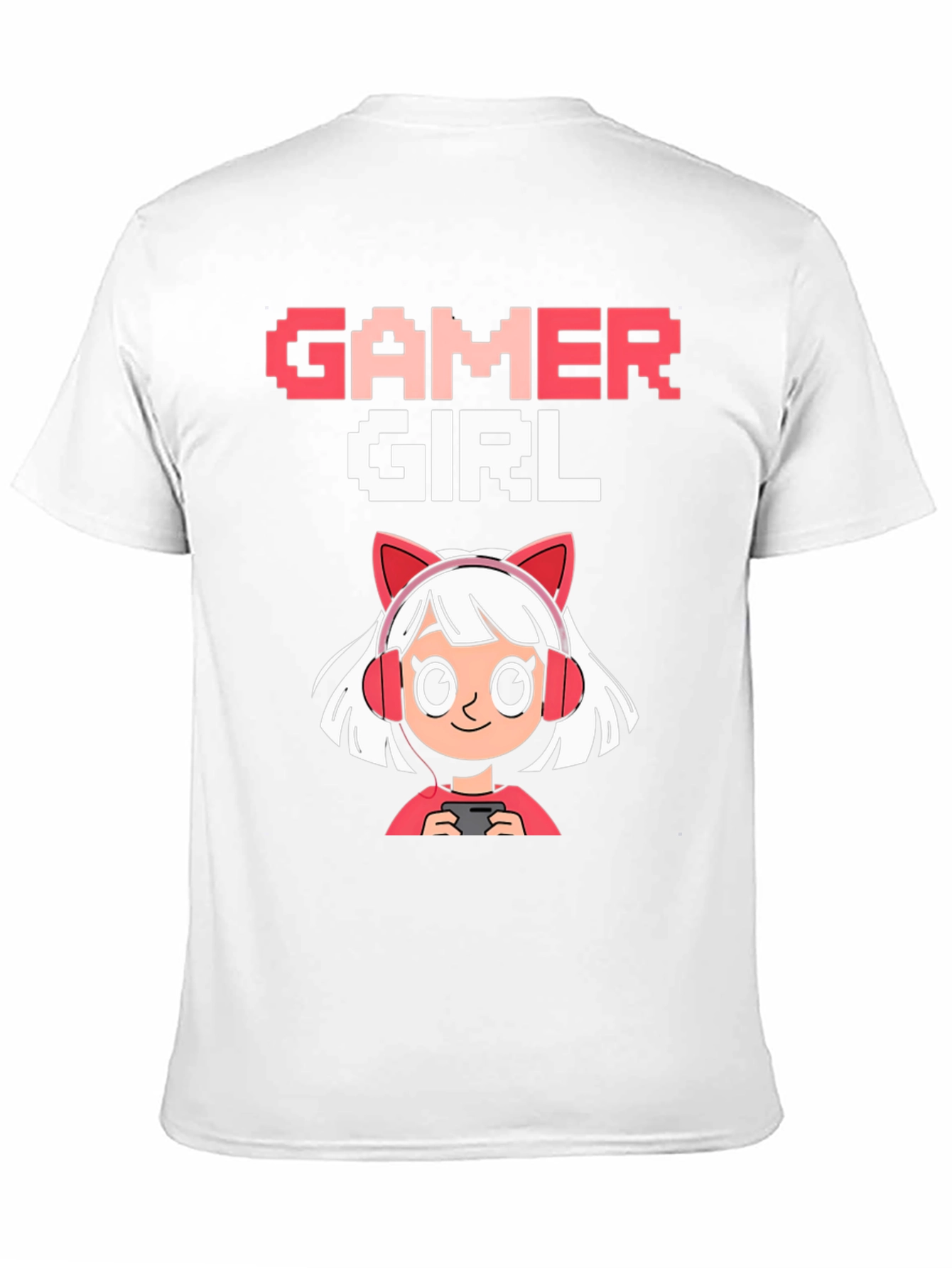 Gamer Girl Graphic T-Shirt - Fun Gaming Apparel