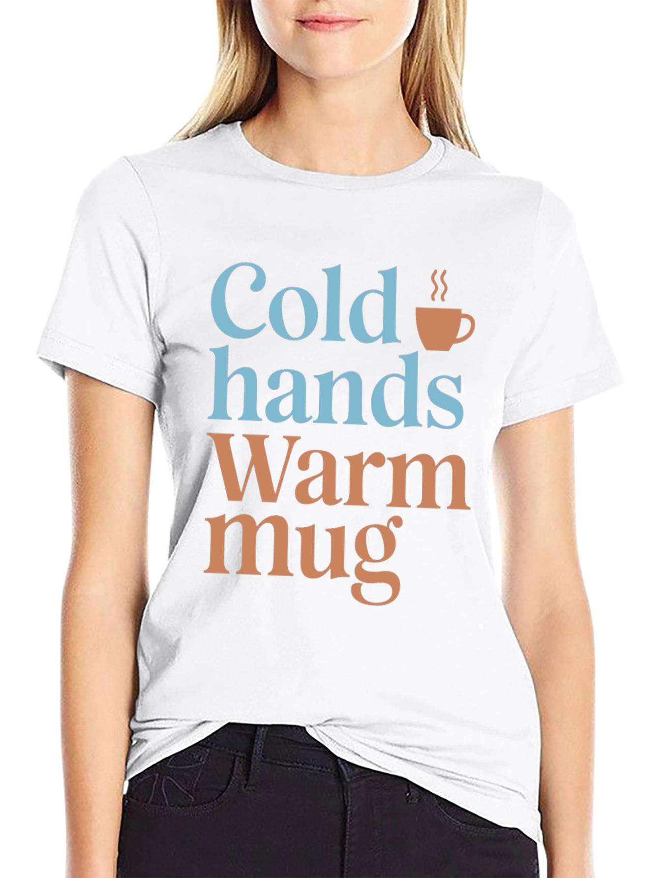 Cold Hands Warm Mug Graphic T-Shirt