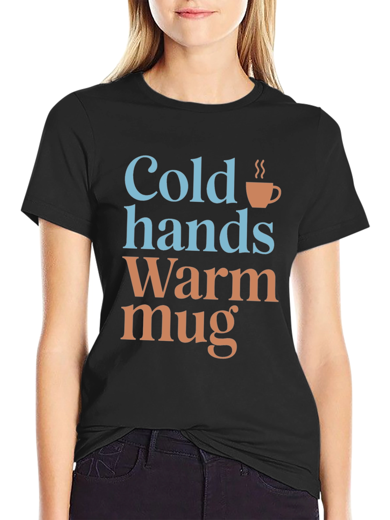Cold Hands Warm Mug Graphic T-Shirt