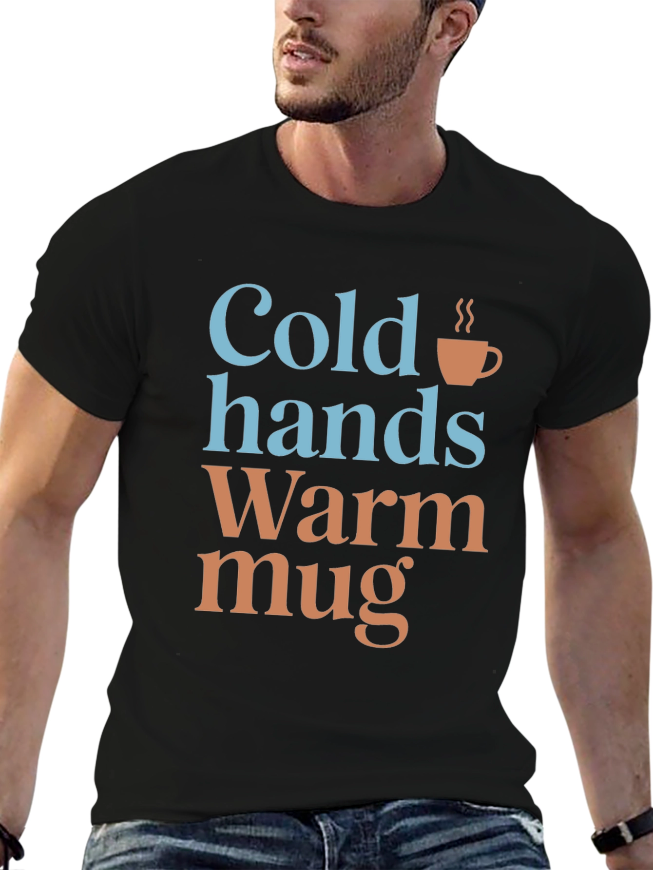 Cold Hands Warm Mug Graphic T-Shirt