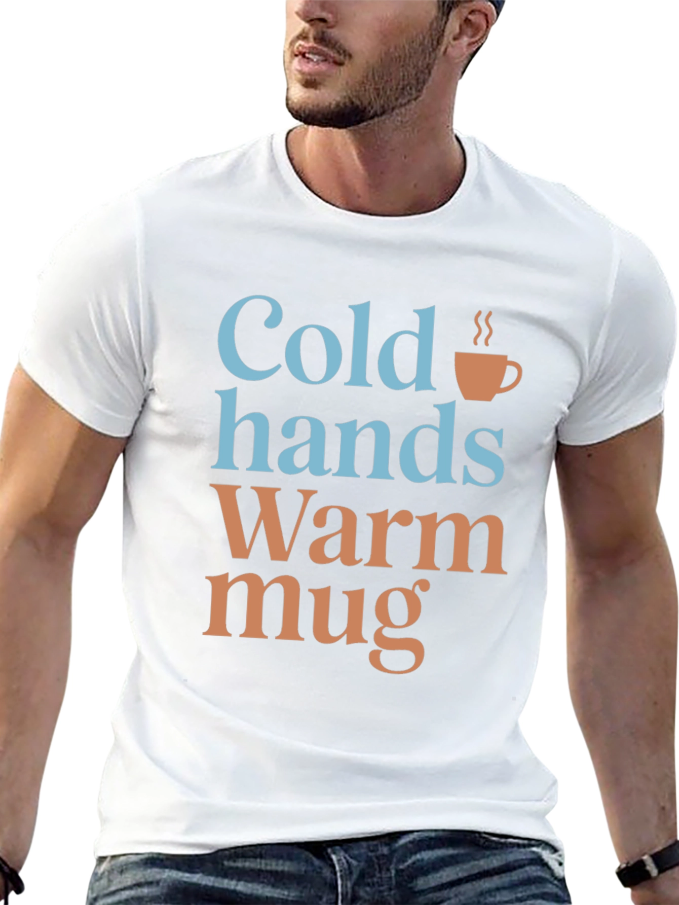 Cold Hands Warm Mug Graphic T-Shirt