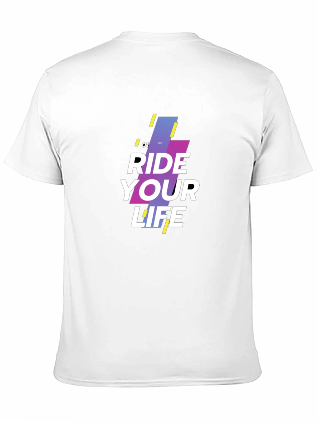 Ride Your Life Graphic Black T-Shirt
