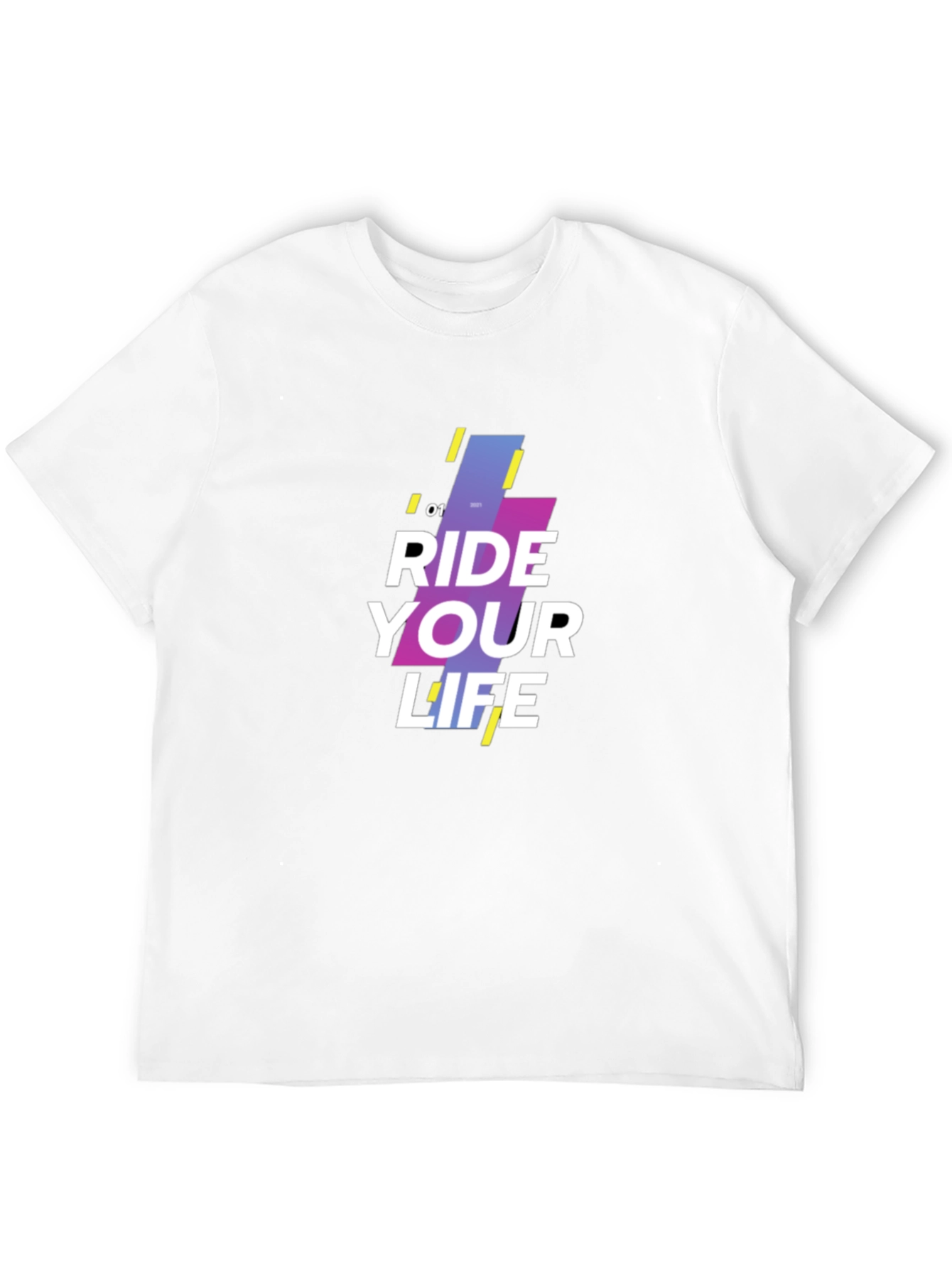 Ride Your Life Graphic Black T-Shirt