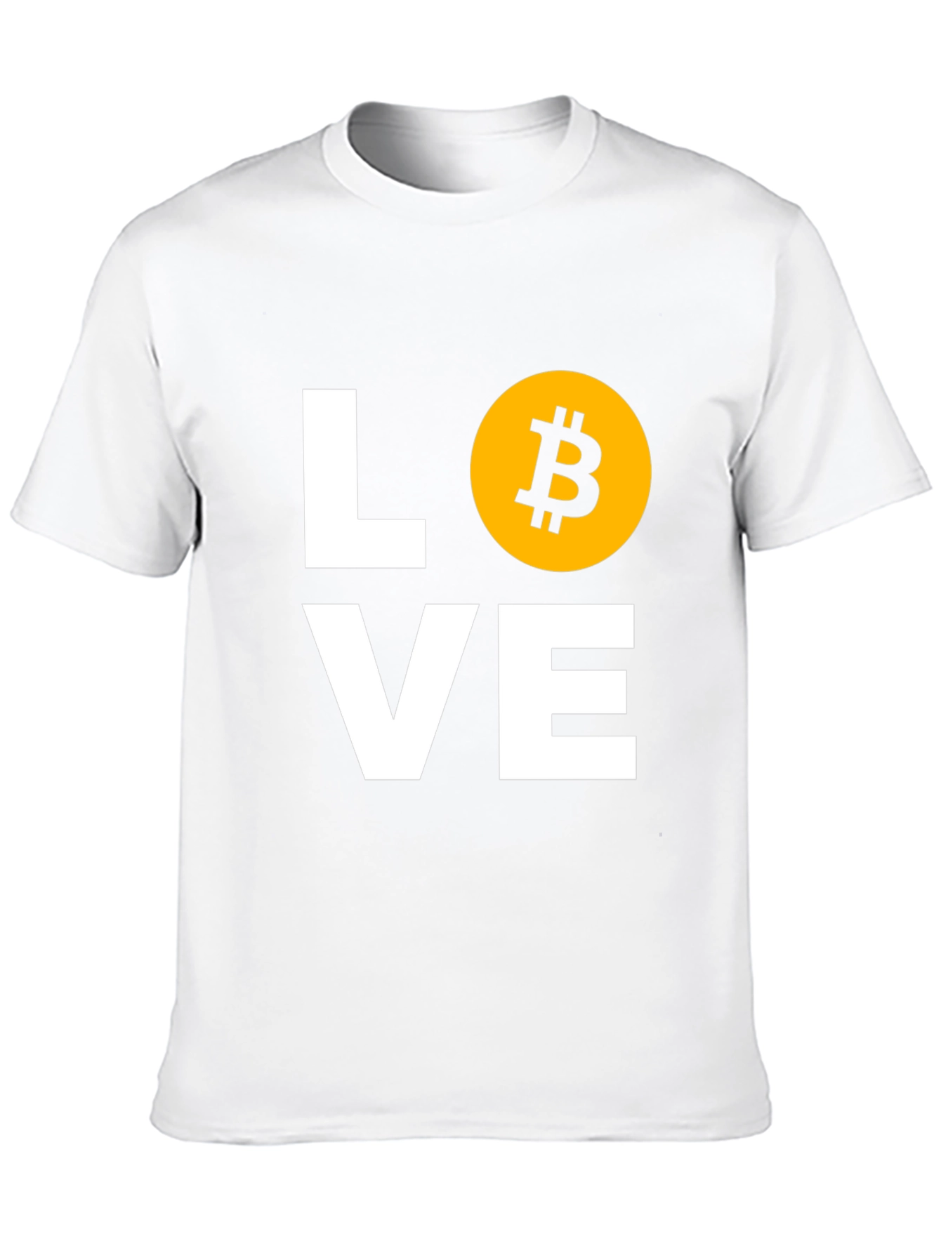Bitcoin Love Black T-Shirt
