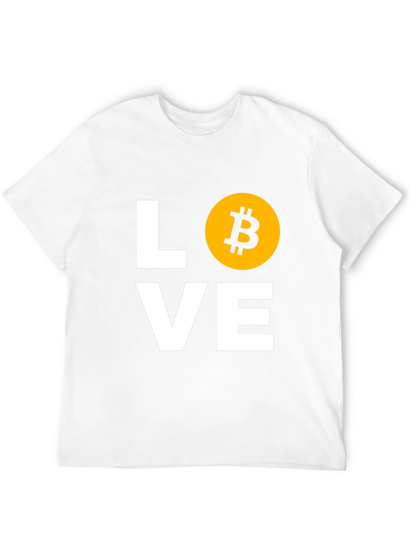 Bitcoin Love Black T-Shirt