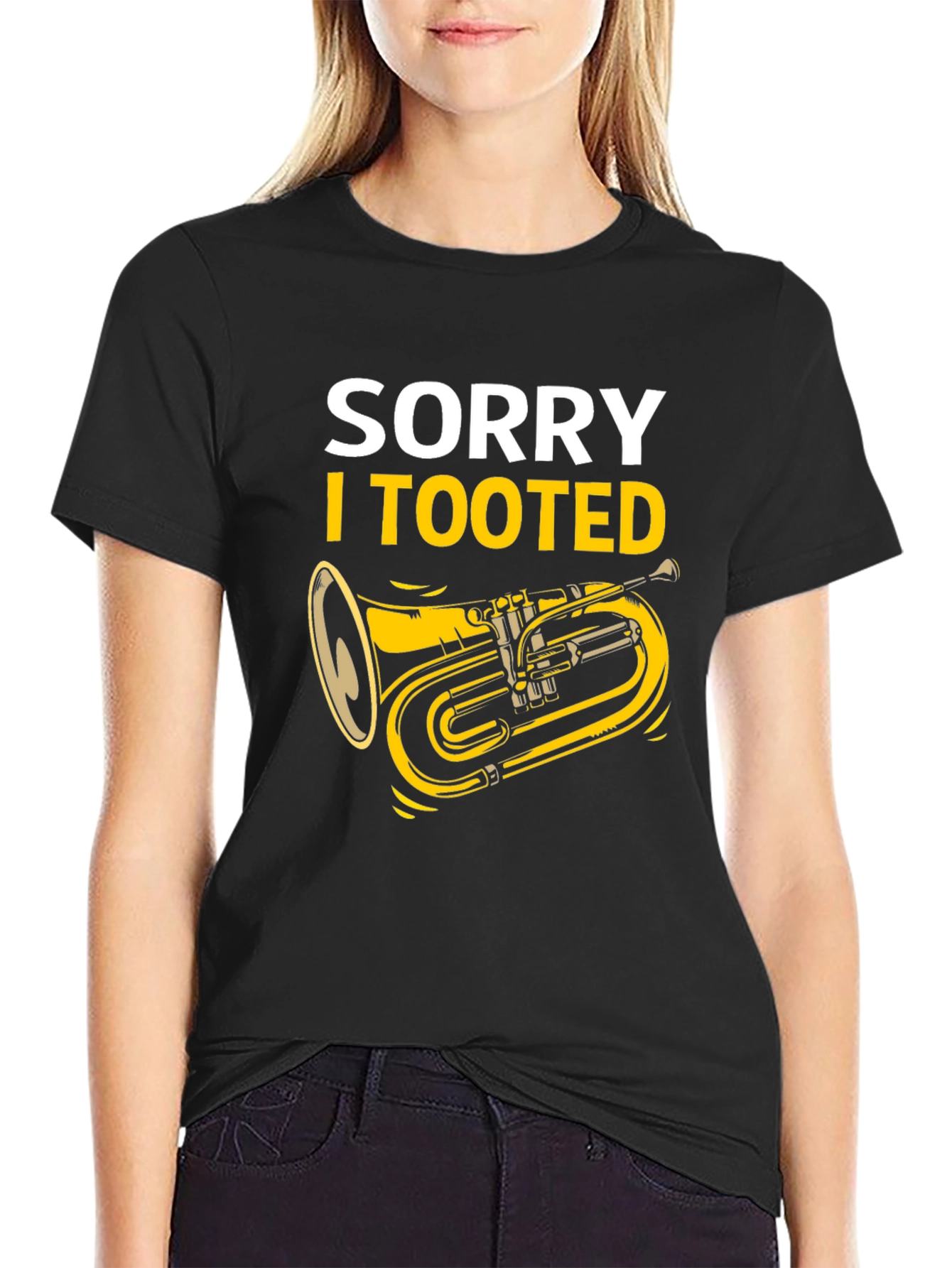 Sorry I Tooted Tuba T-Shirt