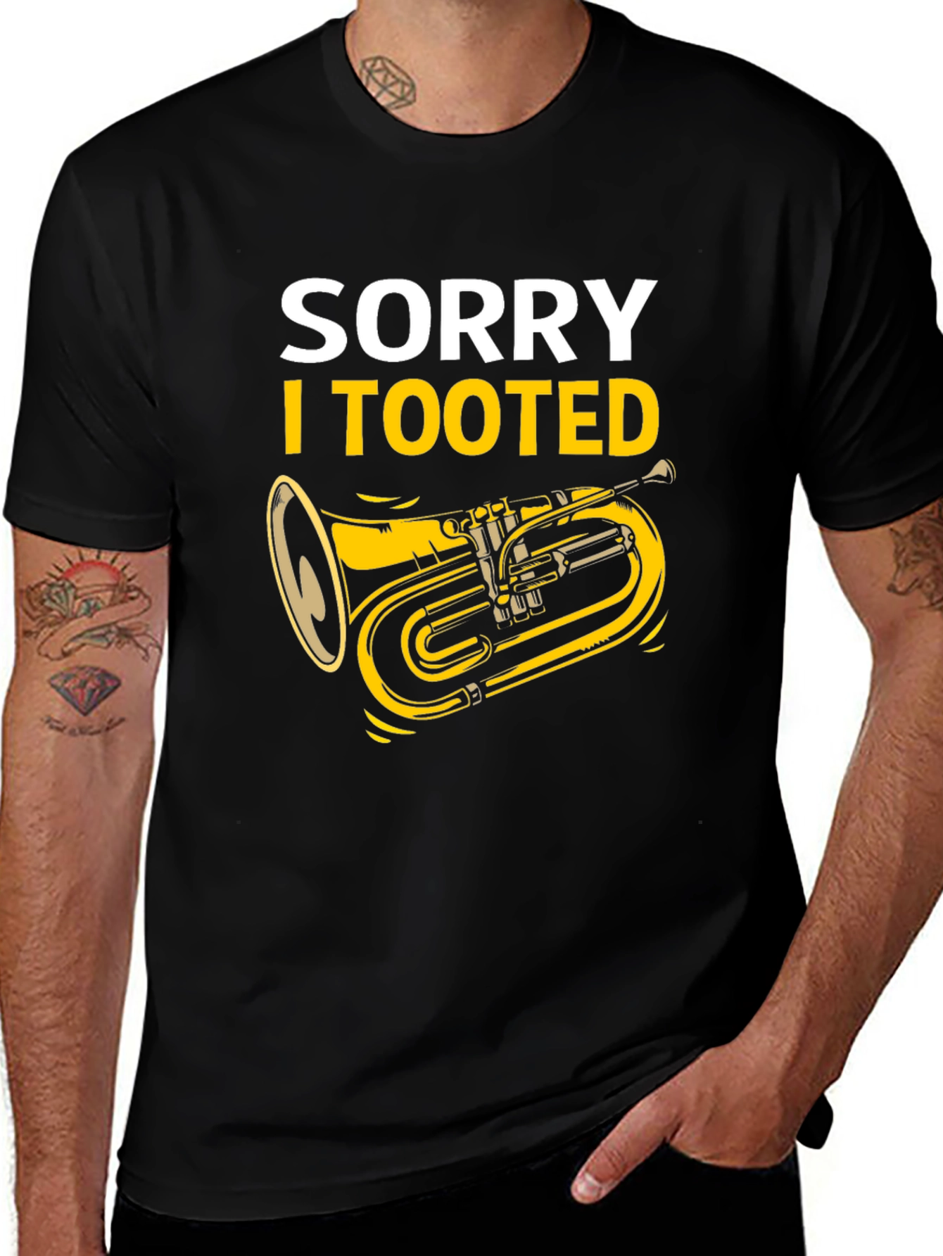 Sorry I Tooted Tuba T-Shirt