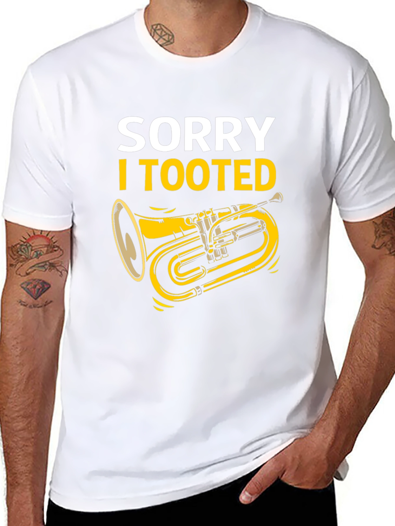 Sorry I Tooted Tuba T-Shirt